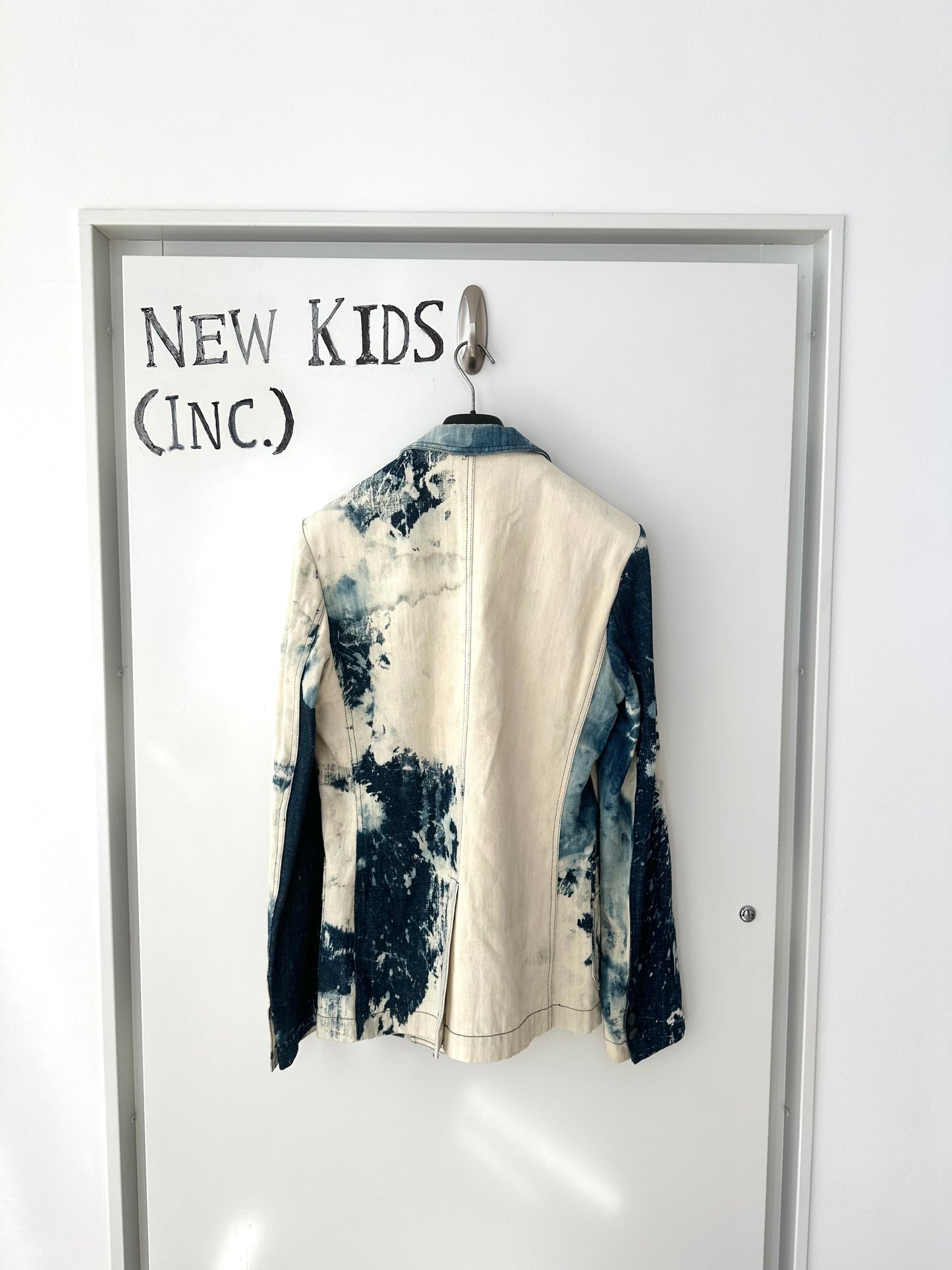 Raf Simons x Sterling Ruby Blue Denim Blazer