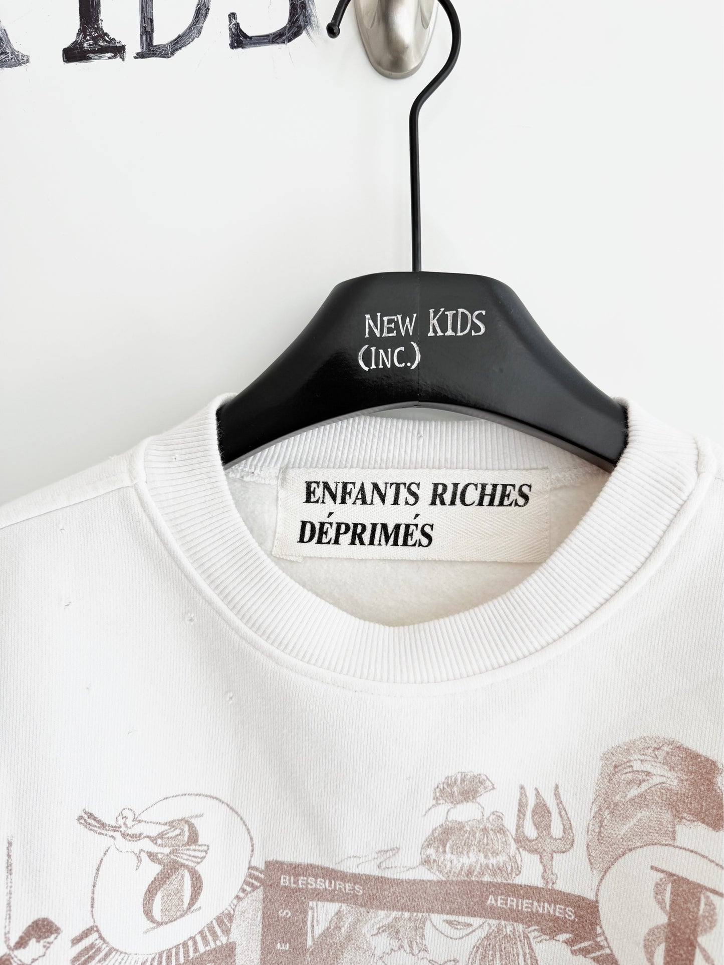 Enfants Riches Deprimes Necked Womens Crewneck