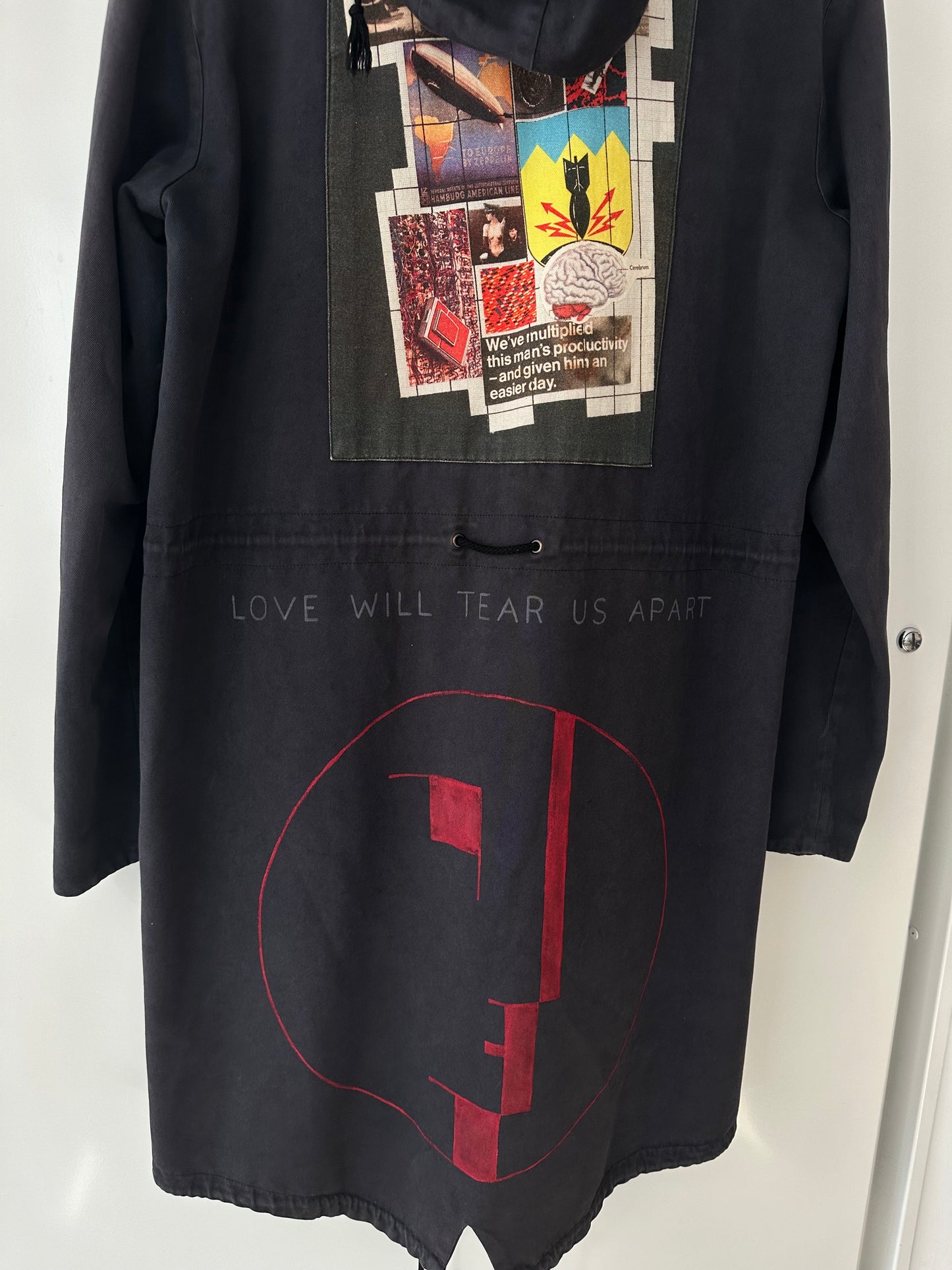 Raf Simons Closer New Order Colleges Parka
