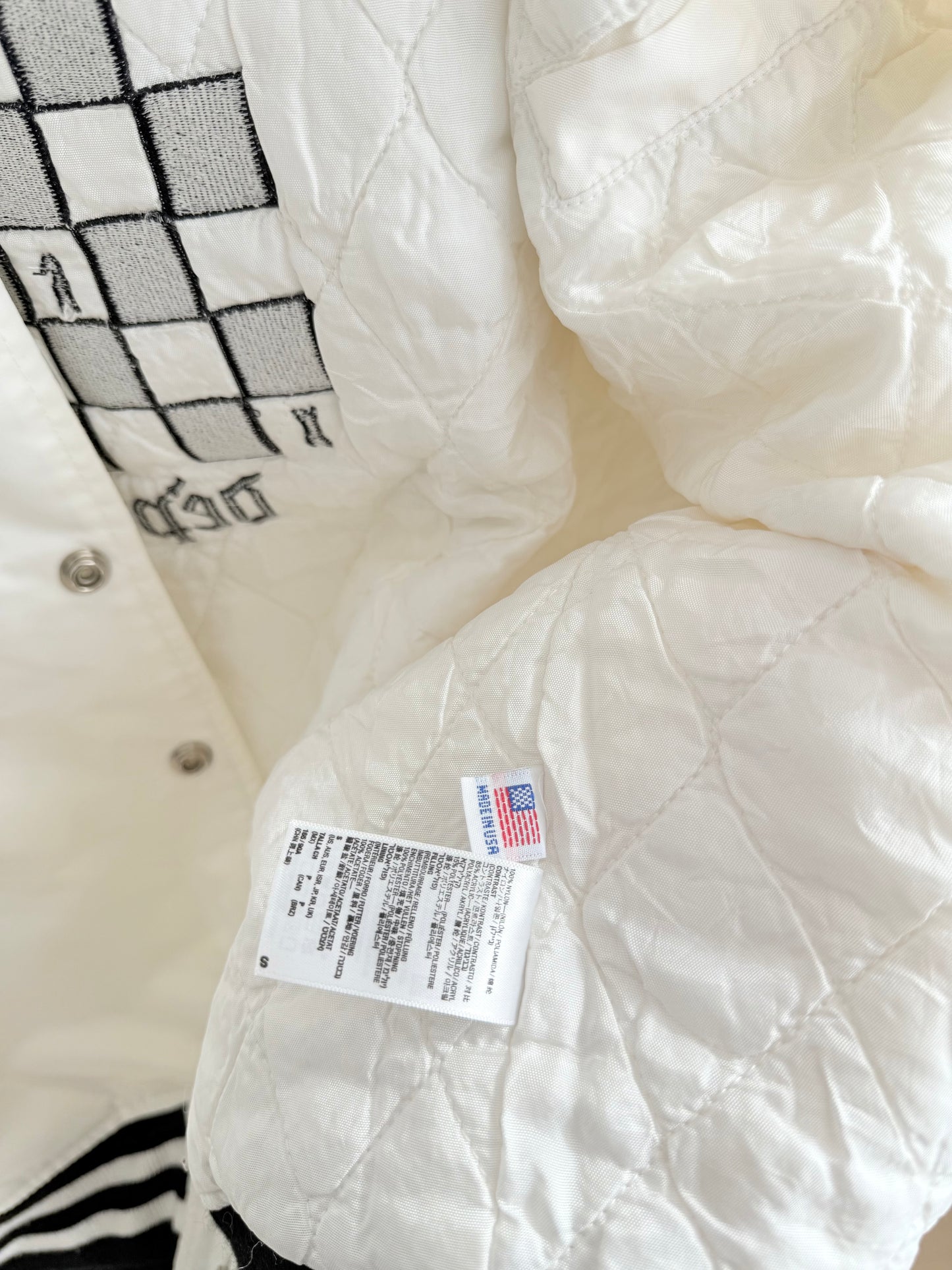 Enfants Riches Deprimes OG Chessboard Bomber Jacket