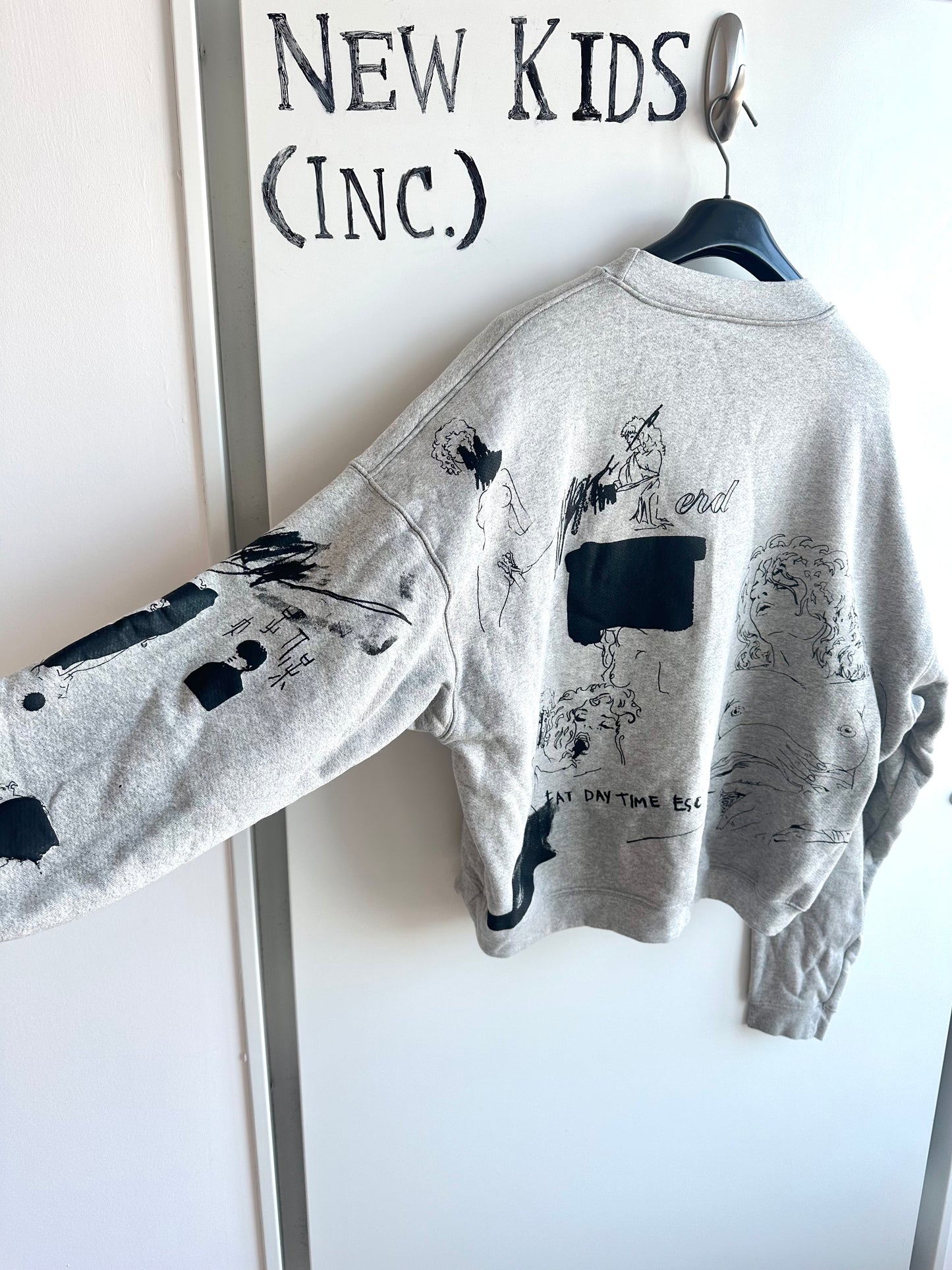 Enfants Riches Deprimes Embroidery & Hand Printed Crewneck