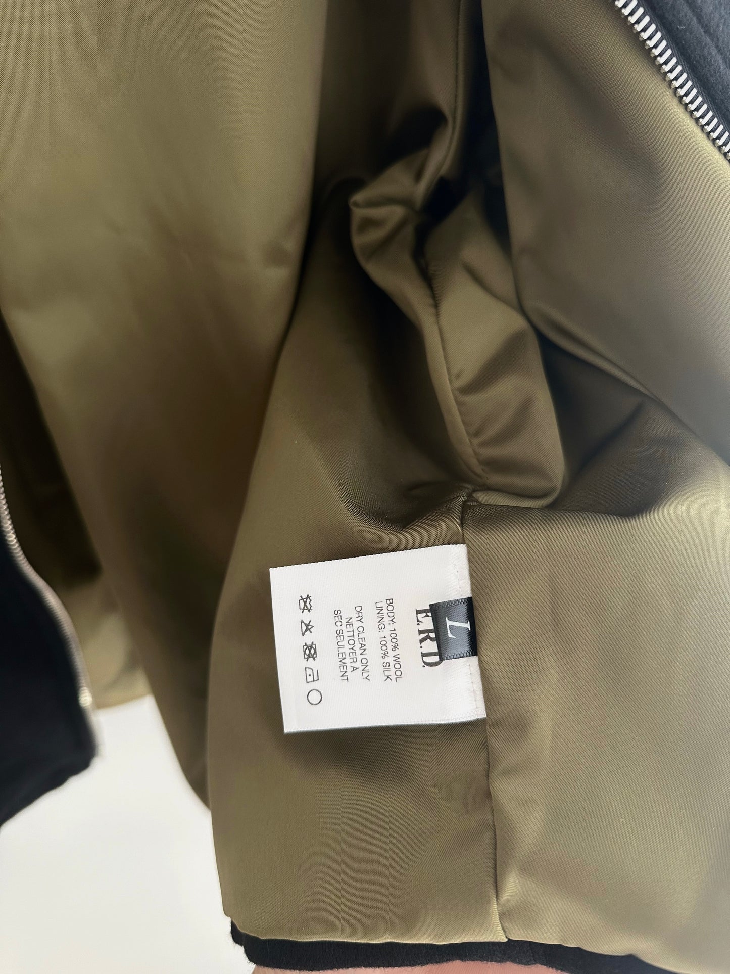 Enfants Riches Deprimes
Logo Wool Jacket