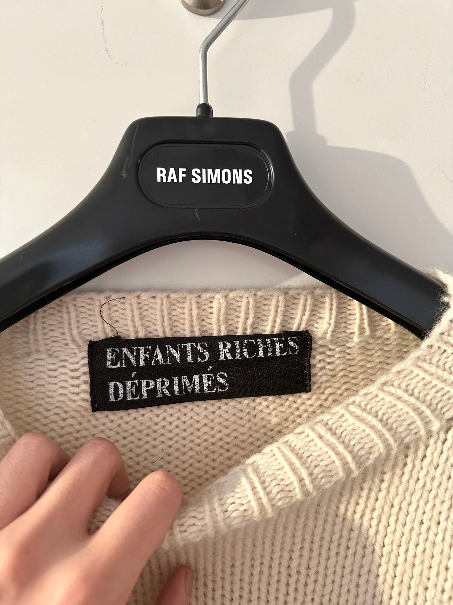 Enfants Riches Deprimes Damaged Knit Sweater