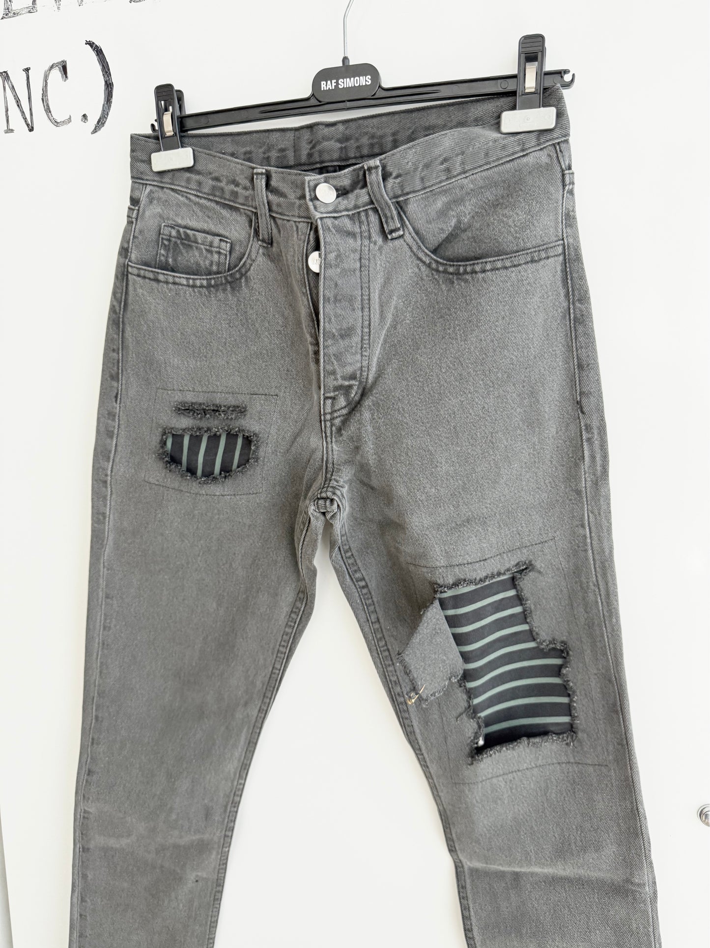 Enfants Riches Deprimes Damaged Skinny Jeans