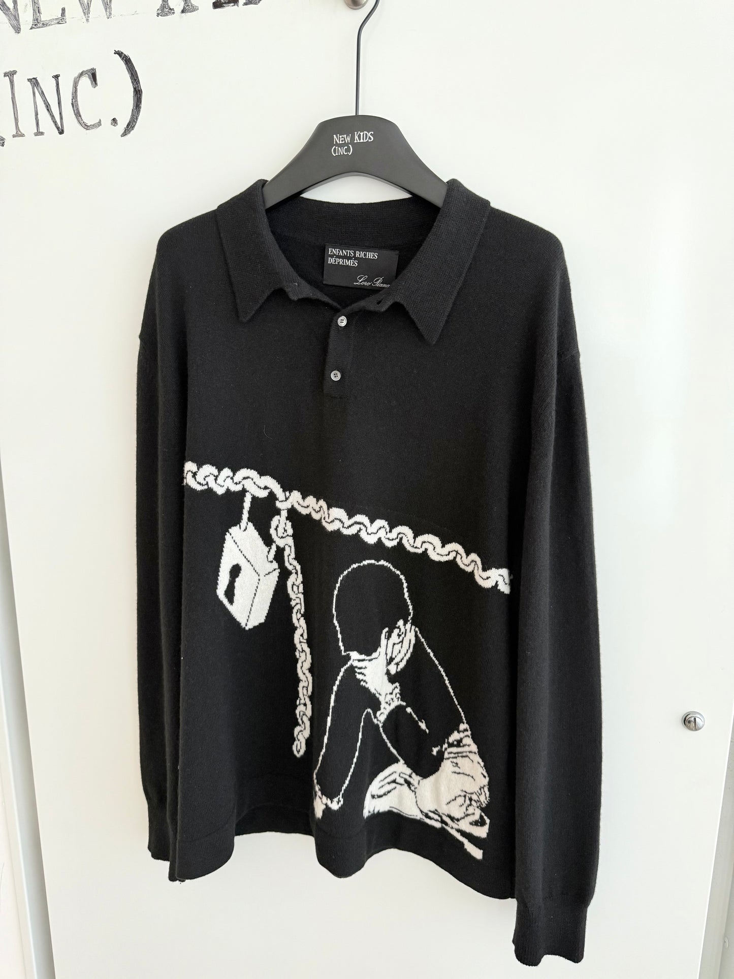 Enfants Riches Deprimes X Loro Piana Boy With The Chain Polo Shirt