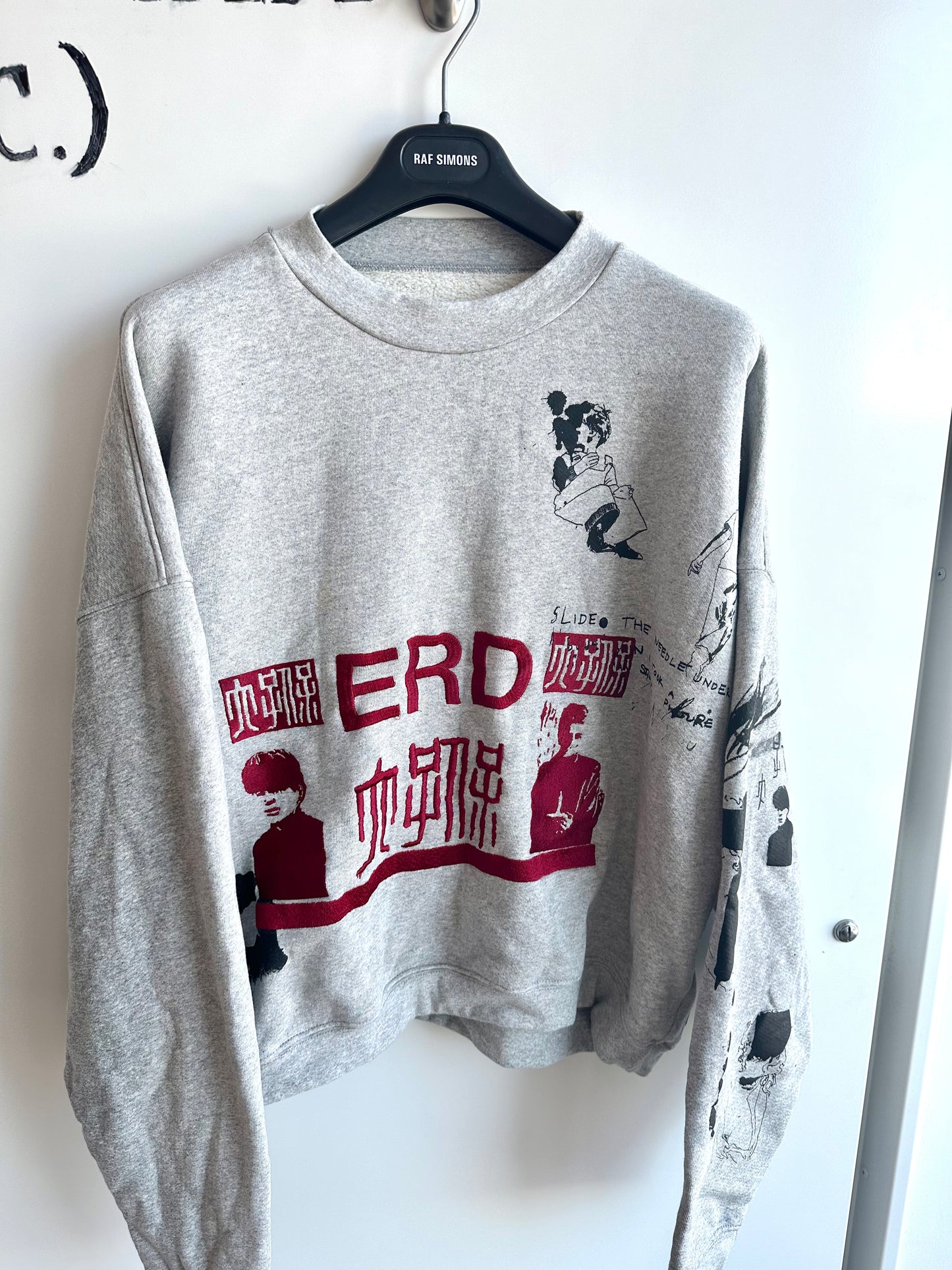 Enfants Riches Deprimes Embroidery & Hand Printed Crewneck