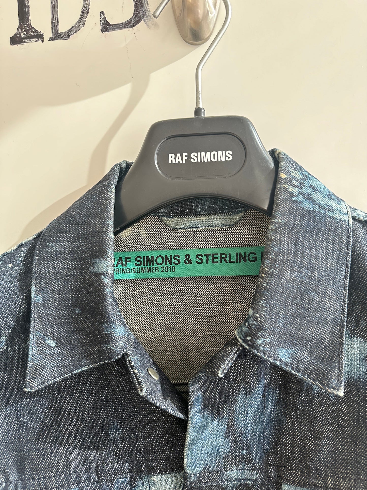 Raf Simons x Sterling Ruby Blue crystal Jacket