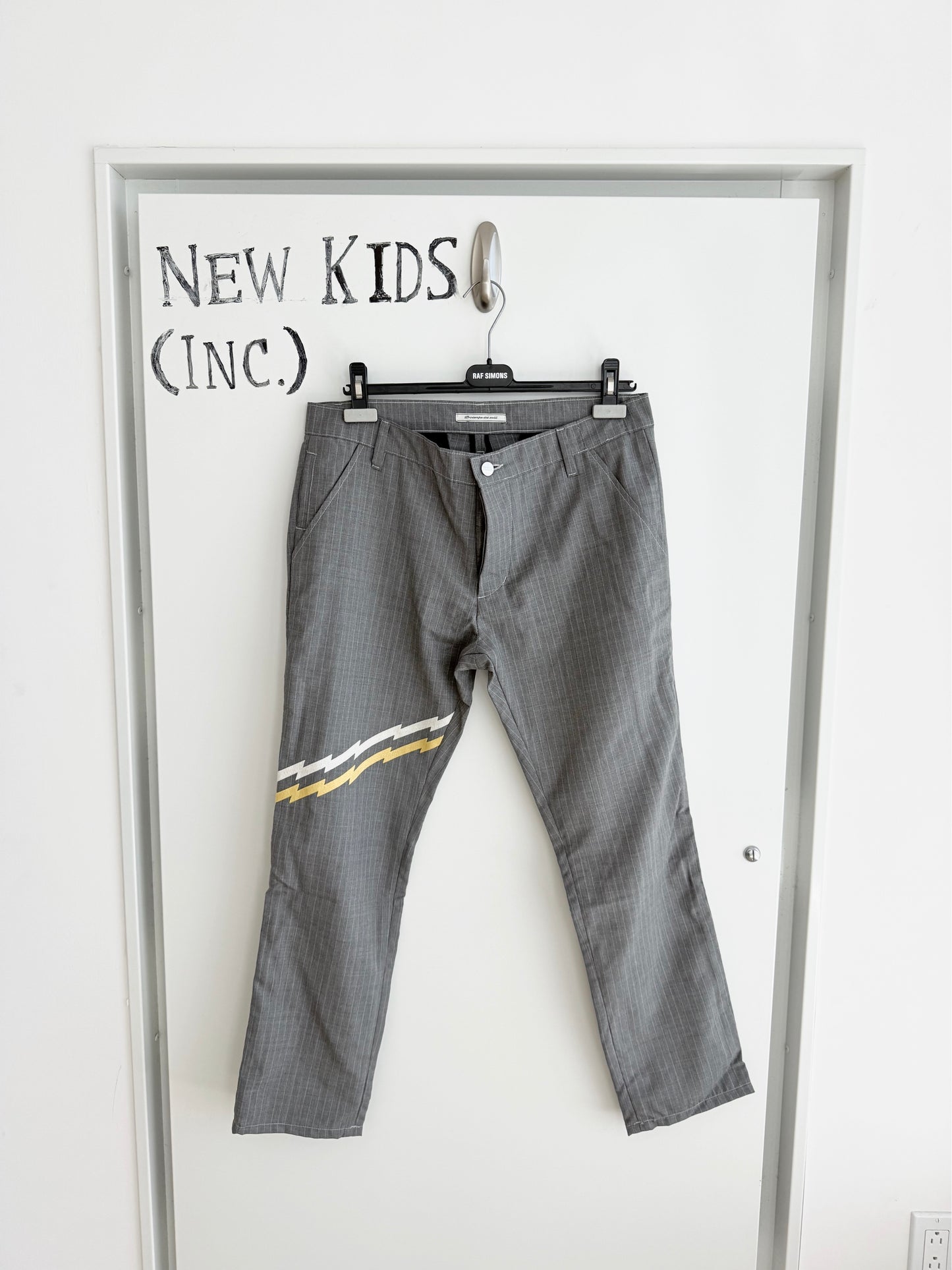 Enfants Eiches Deprimes lightning striped Pants