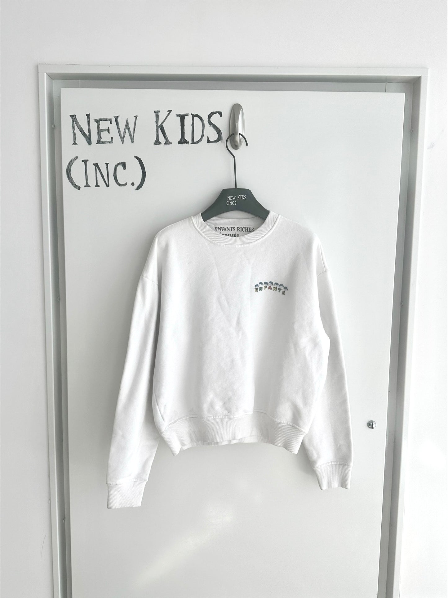 Enfants Riches Deprimes White Madness Crewneck