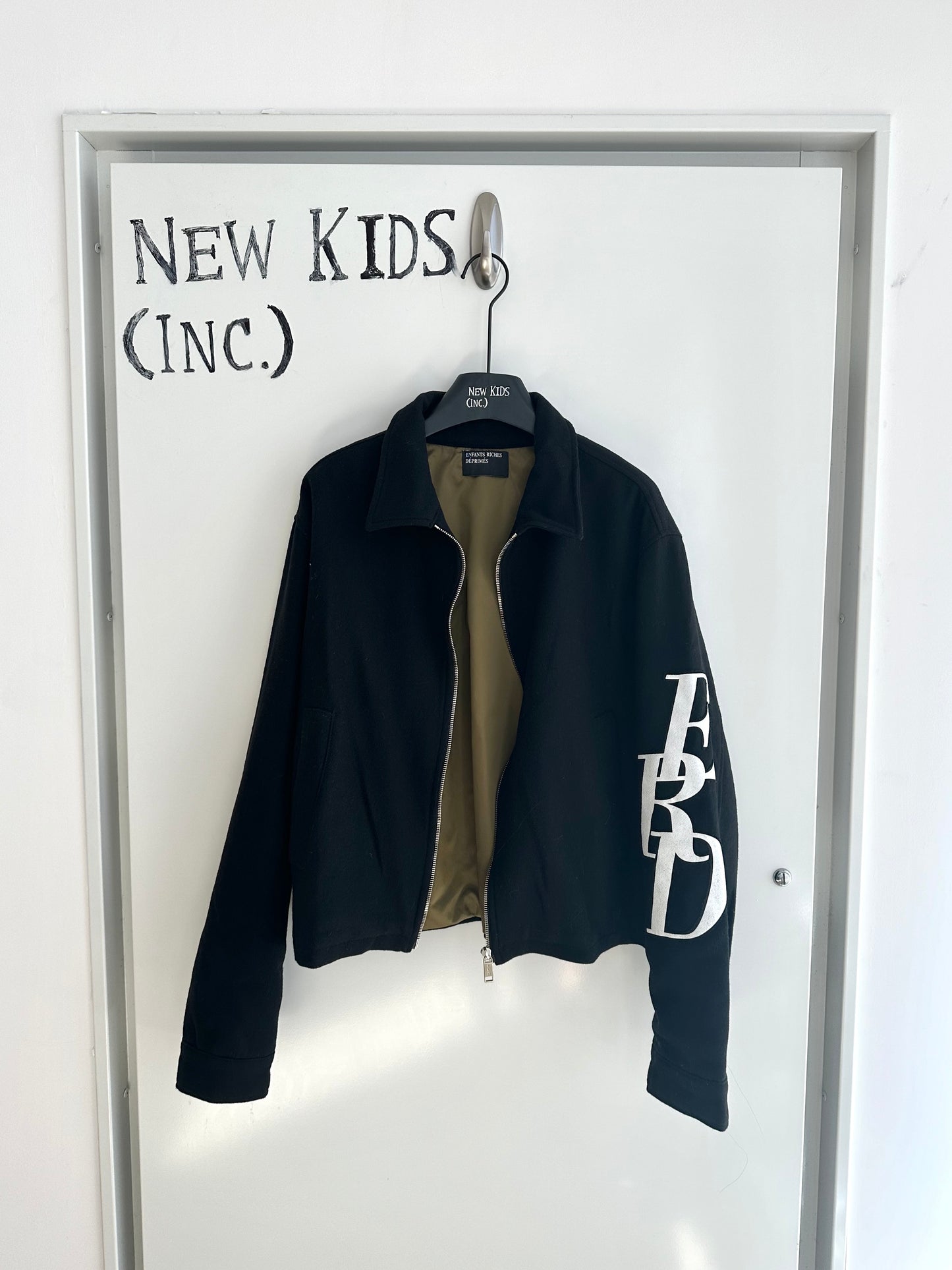 Enfants Riches Deprimes
Logo Wool Jacket