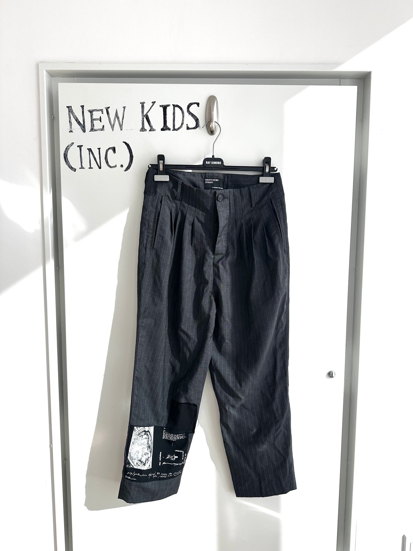Enfants Riches Deprimes Patched Pants