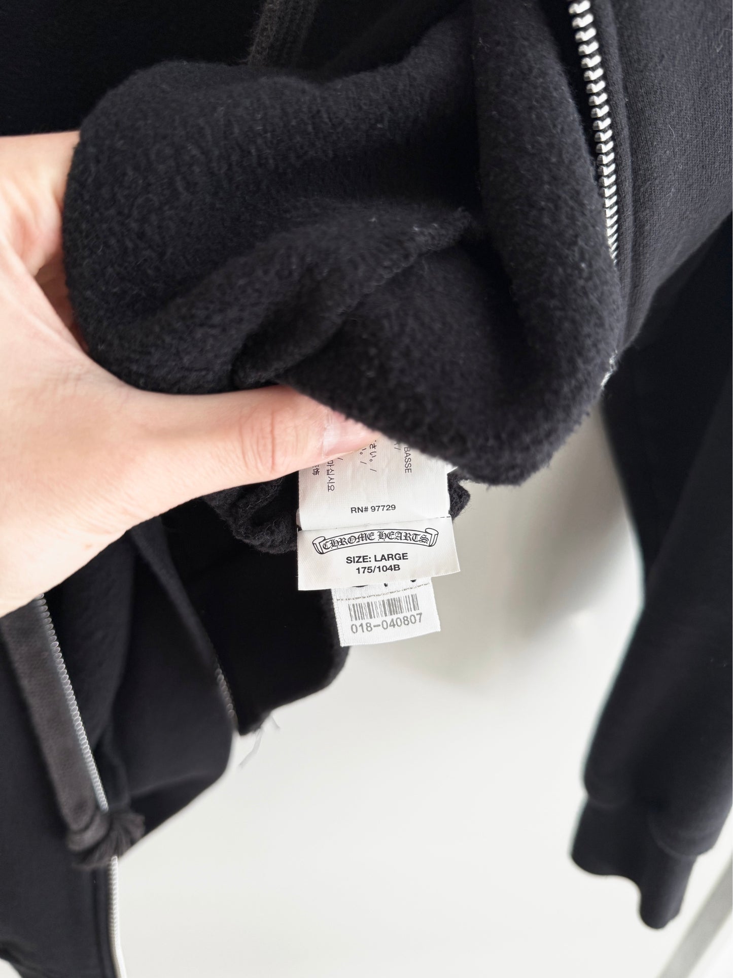 Chrome Hearts X Rolling Stone Zip up Hoodie