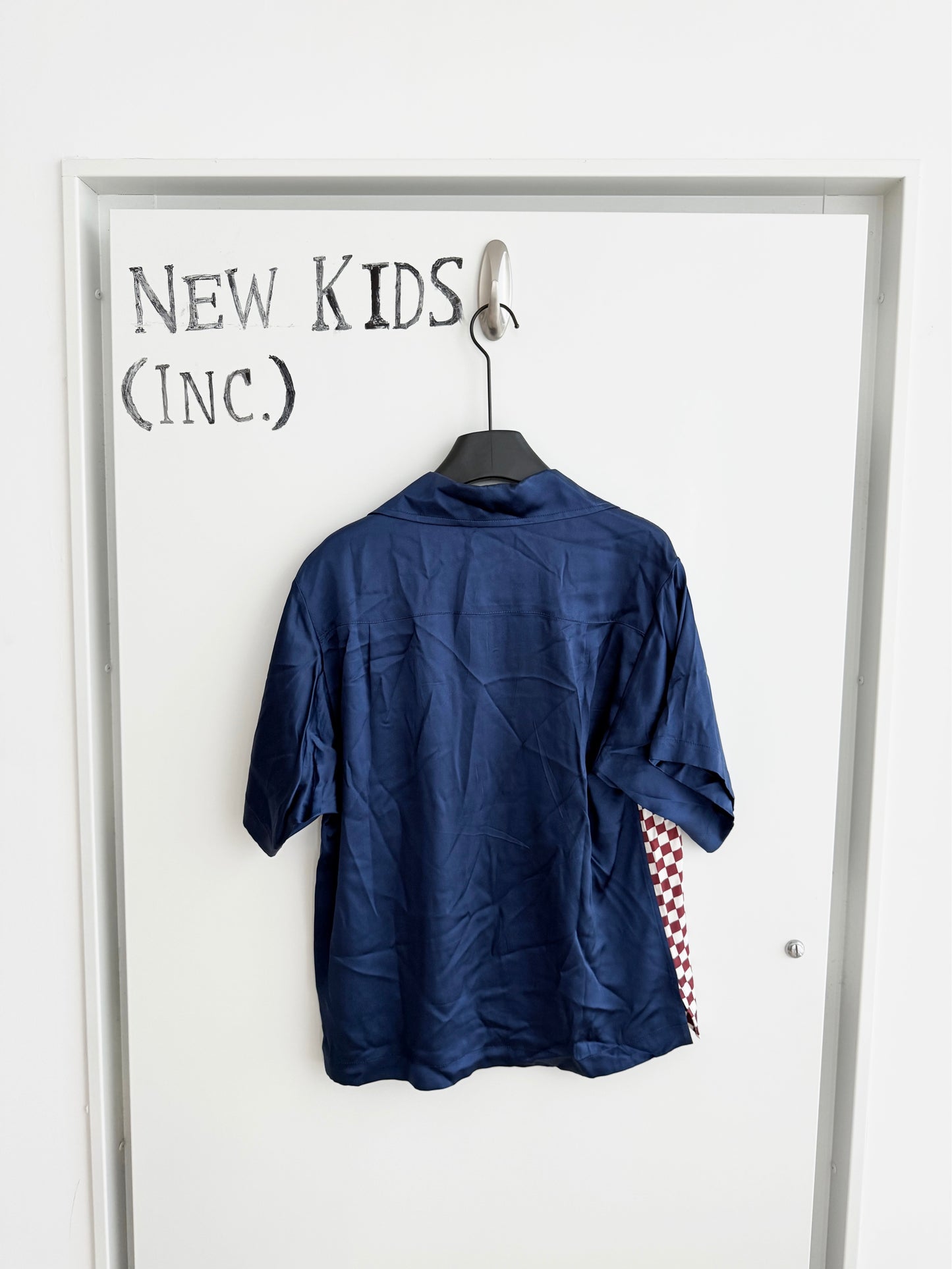 Enfants Riches Deprimes Silk Checkered Shirt