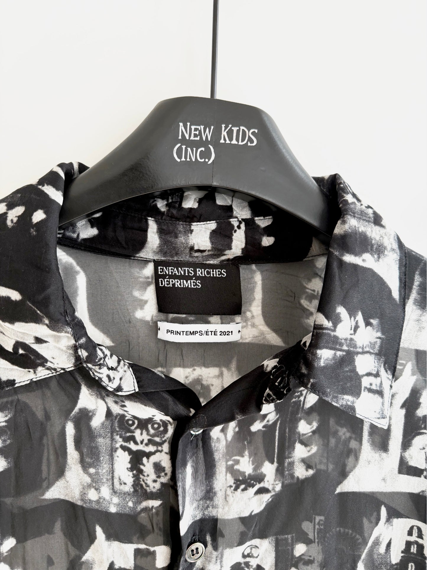 Enfants Riches Deprimes Sudden Death In 1976 Chemise Longue Shirt
