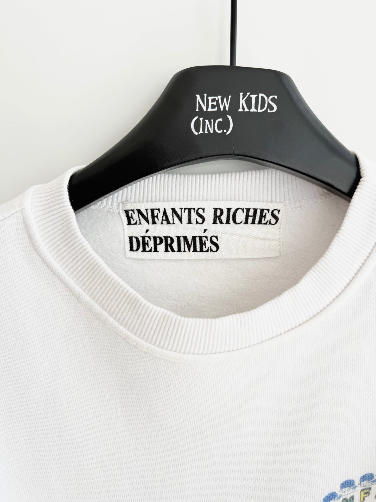 Enfants Riches Deprimes White Madness Crewneck