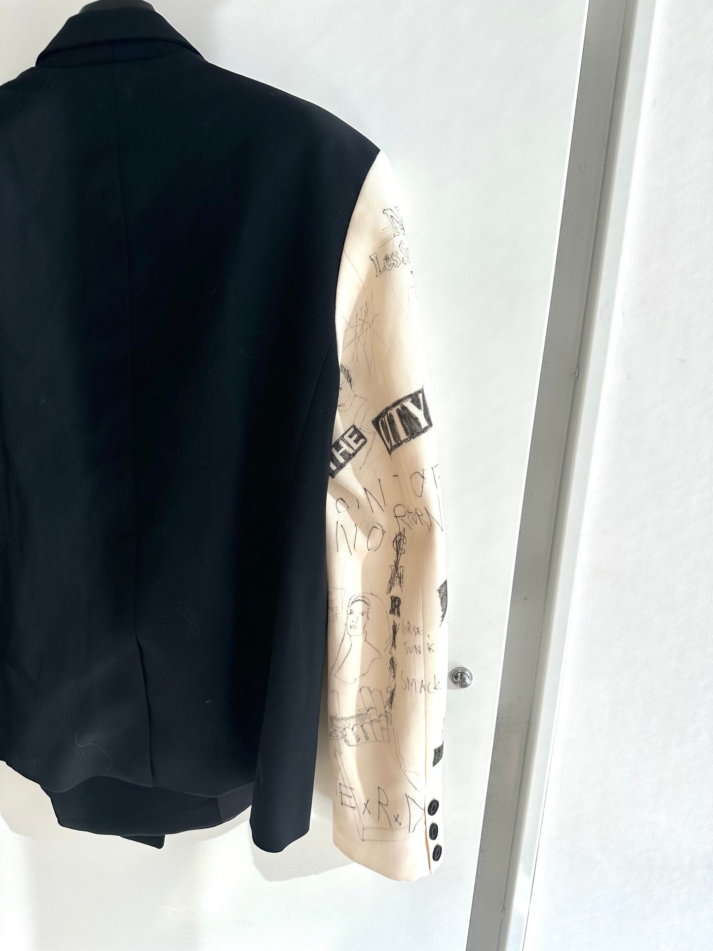 Enfants Riches Deprimes Hand Printed High Risk Blazer Jacket
