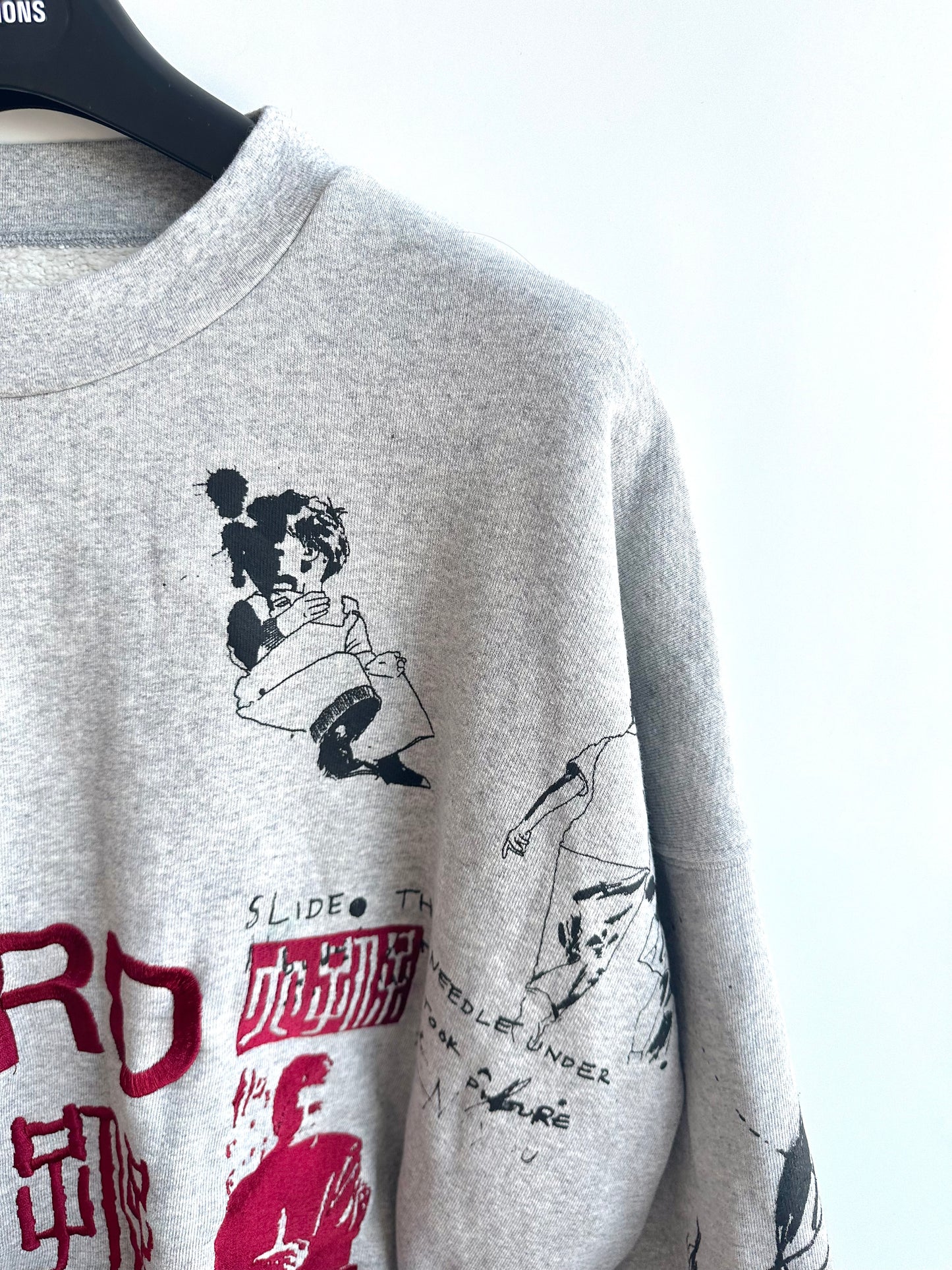 Enfants Riches Deprimes Embroidery & Hand Printed Crewneck