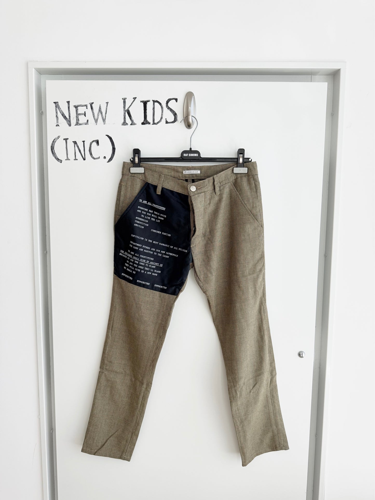 Enfants Riches Deprimes We Are All Prostitutes Patch Pants