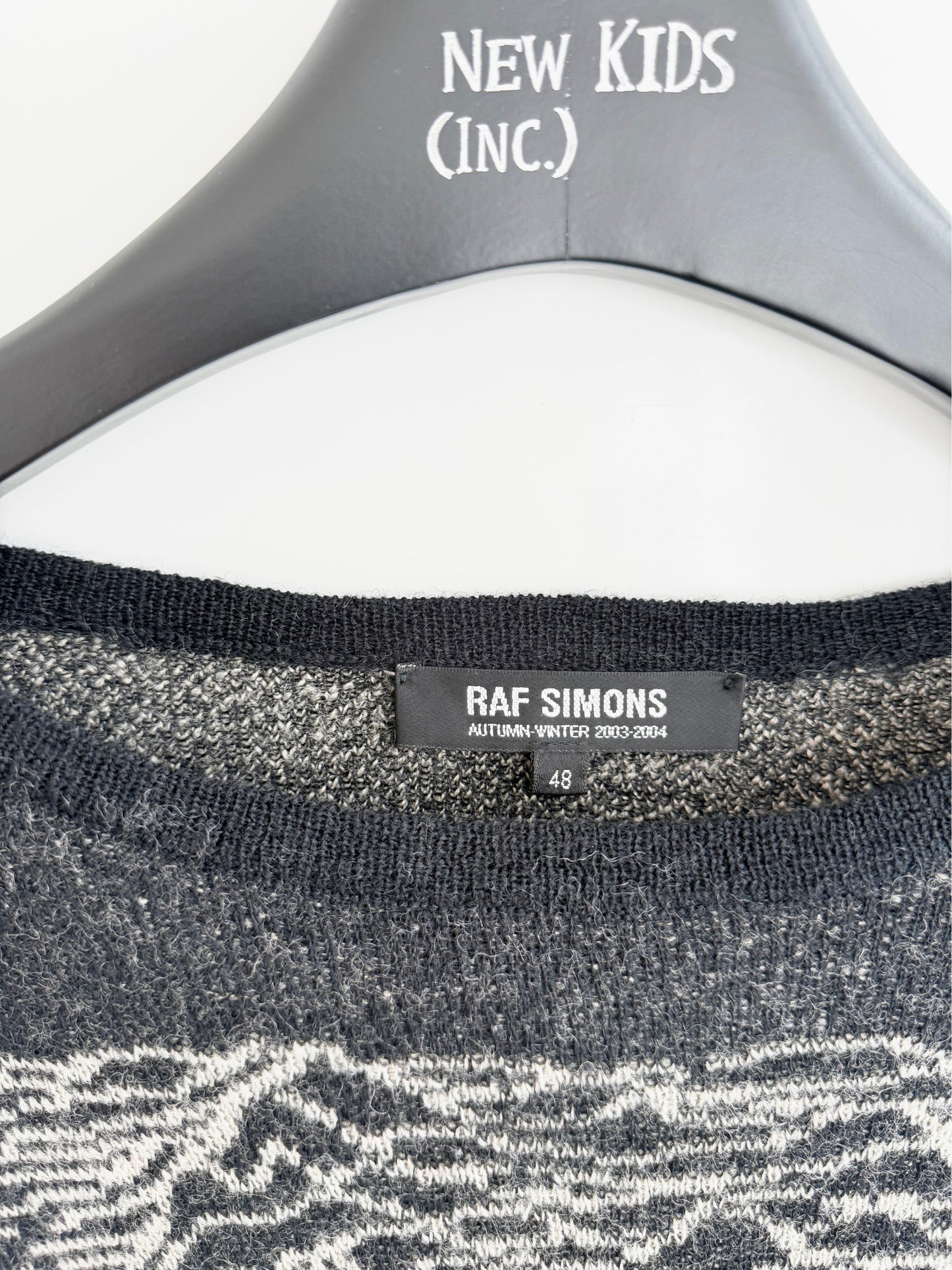 Raf Simons Closer Unknown Pleasures Sweater