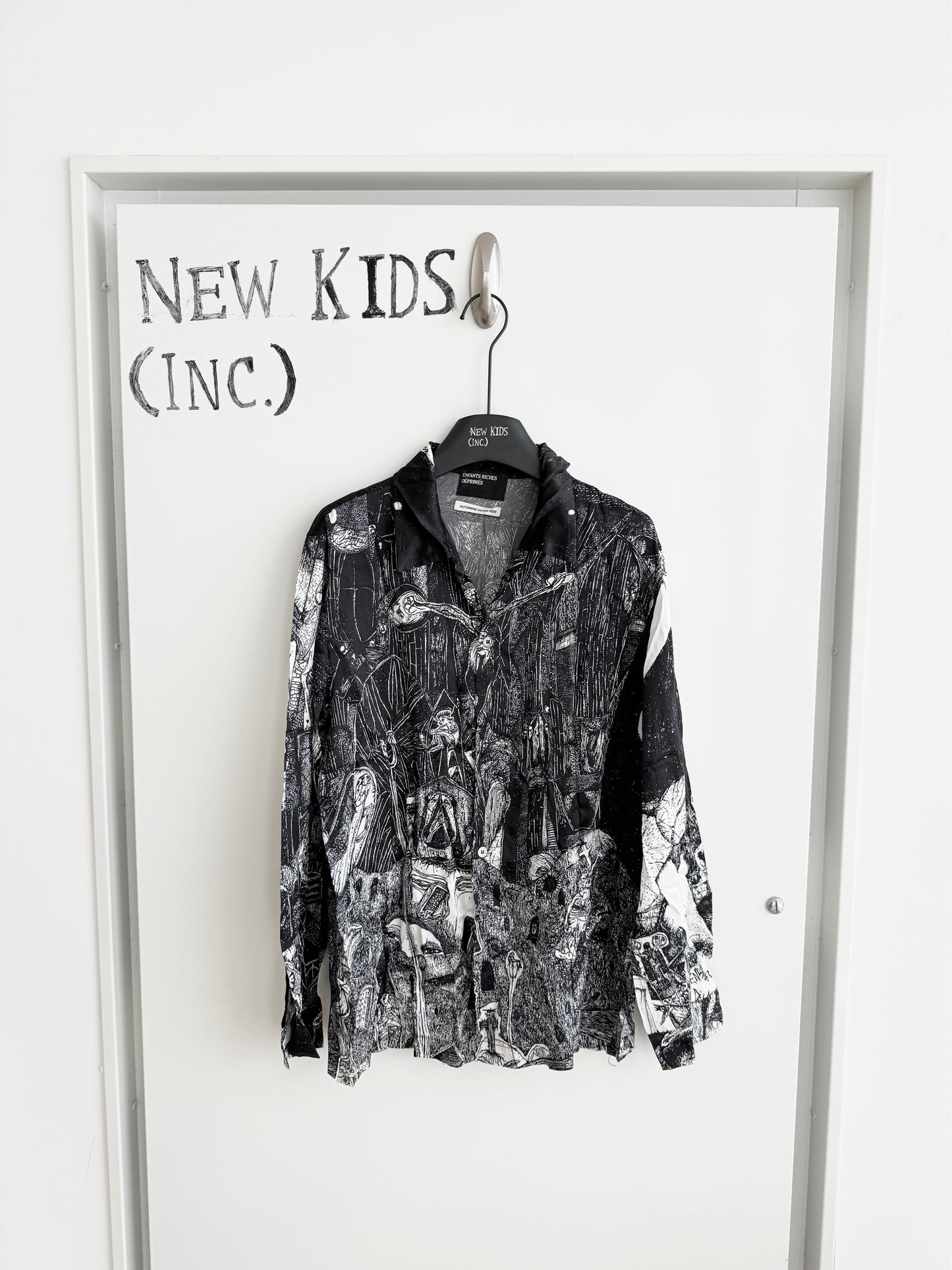 Enfants Riches Deprimes Silk Rudimentary Shirt
