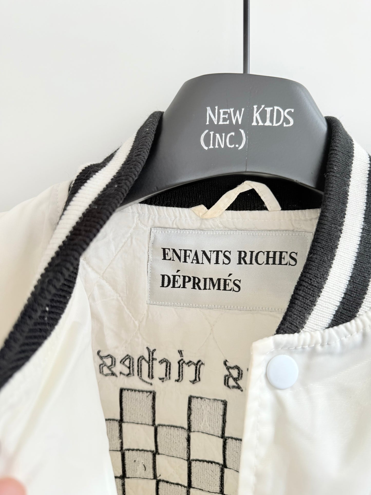 Enfants Riches Deprimes OG Chessboard Bomber Jacket