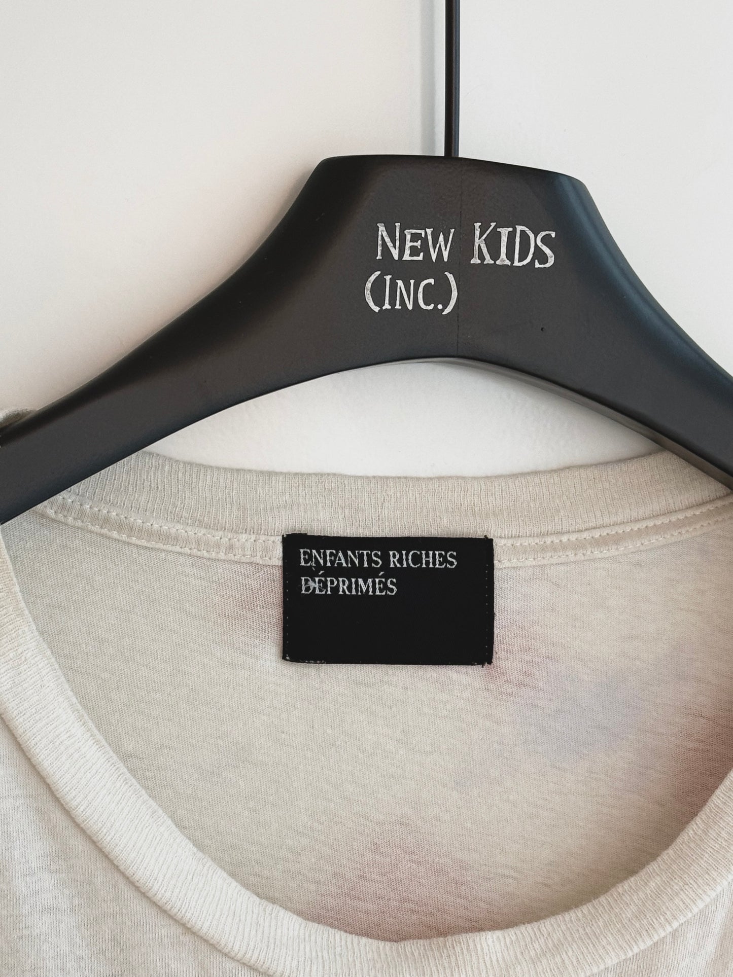 Enfants Riches Deprimes Off-White Girl Torn T Shirt