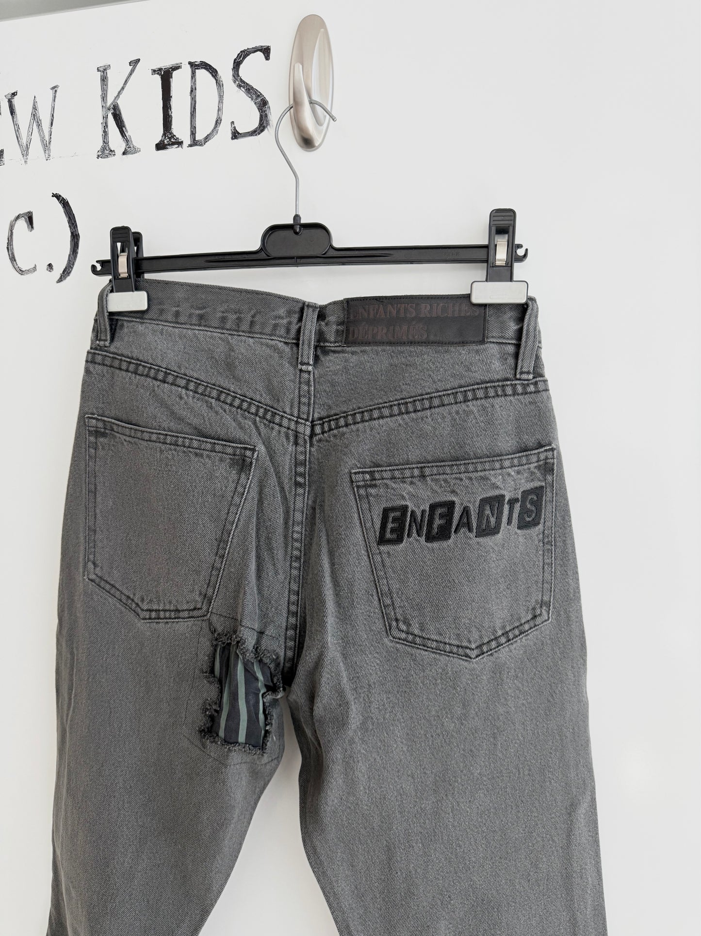 Enfants Riches Deprimes Damaged Skinny Jeans