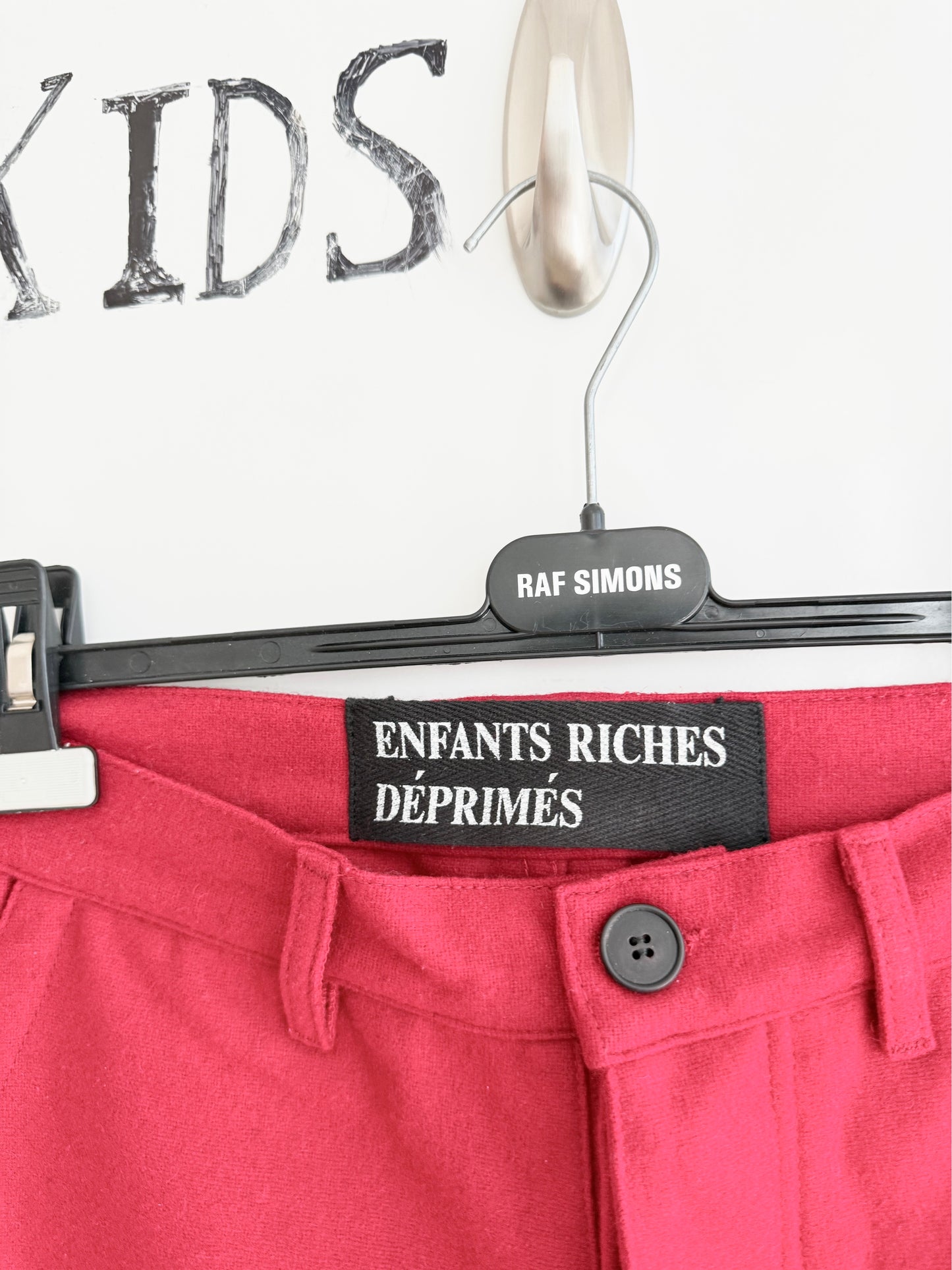 Enfants Riches Deprimes Brandenburg gate Patch Pants