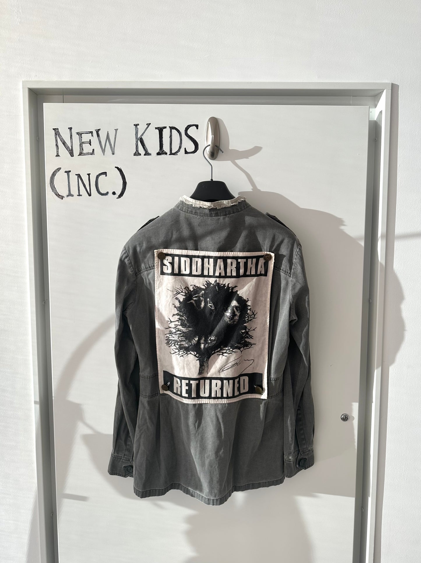 Raf Simons “Siddhartha Returned”Denim Jacket