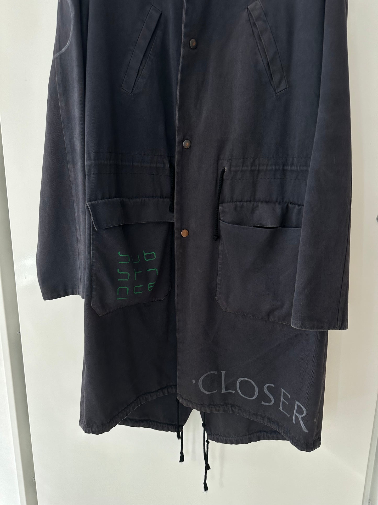 Raf Simons Closer New Order Colleges Parka