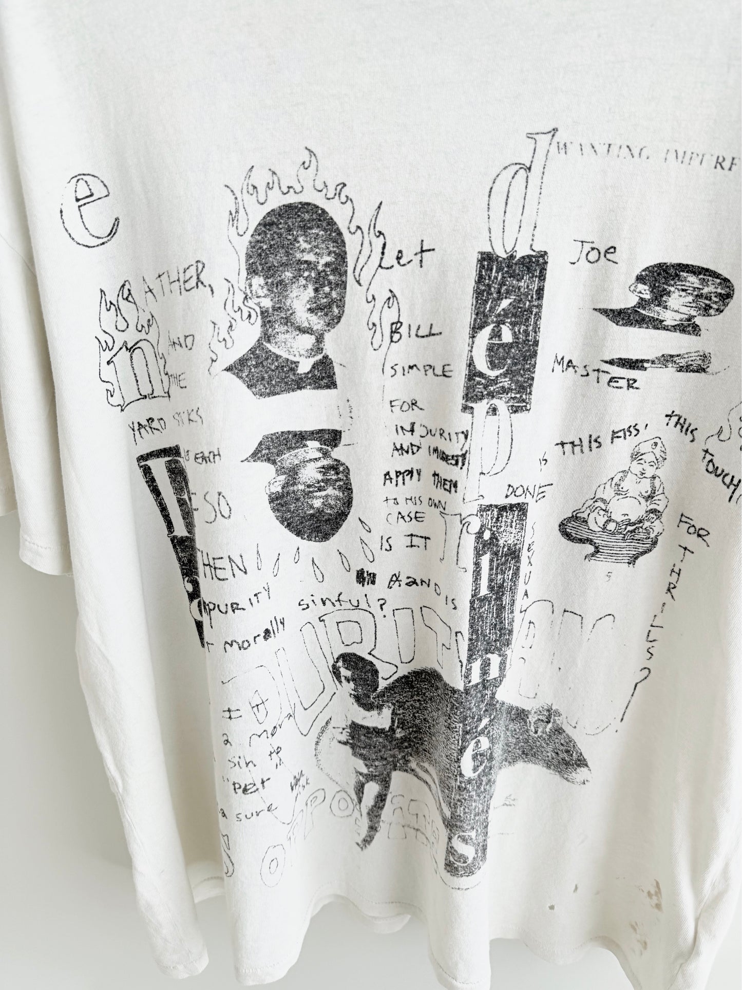 Enfants Riches Deprimes Burning T Shirt