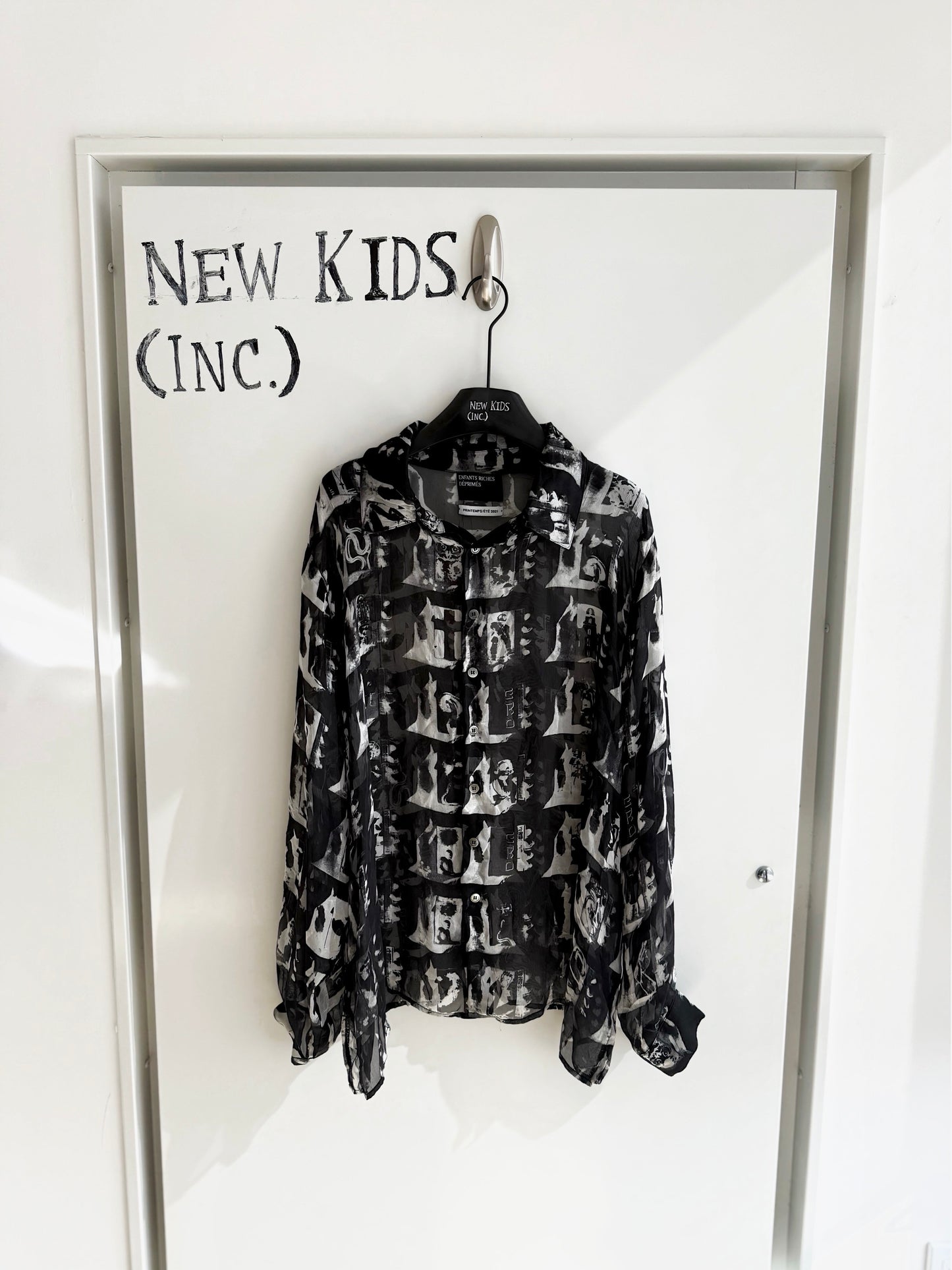 Enfants Riches Deprimes Sudden Death In 1976 Chemise Longue Shirt