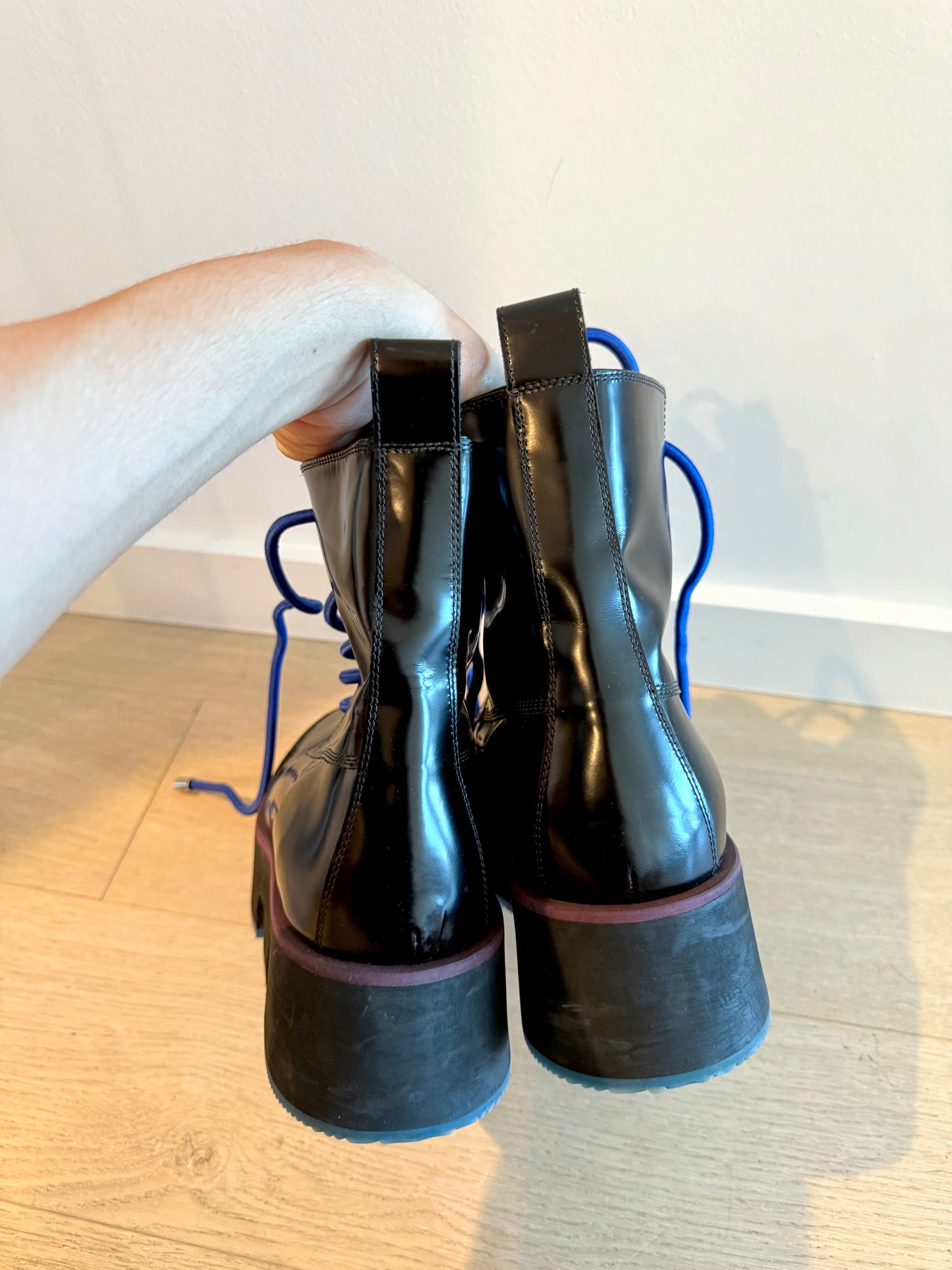 Enfants Riches Deprimes Unisex Les Stompers Leather Boots