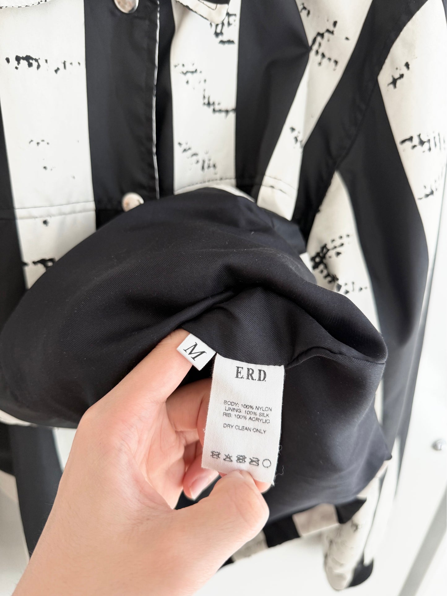 Enfants Riches Deprimes Runway Striped Jacket