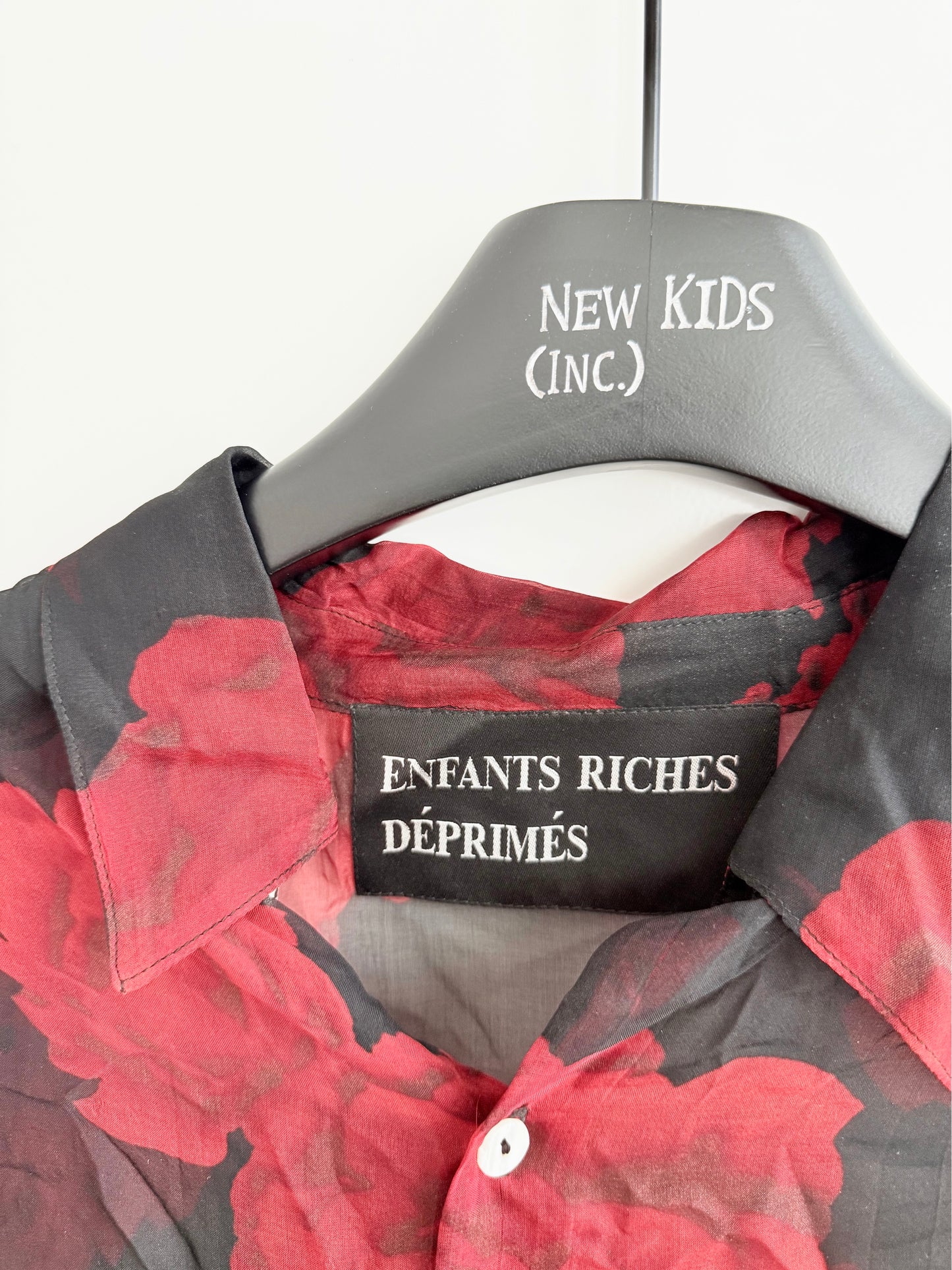 Enfants Riches Deprimes Silk Roses Shirt