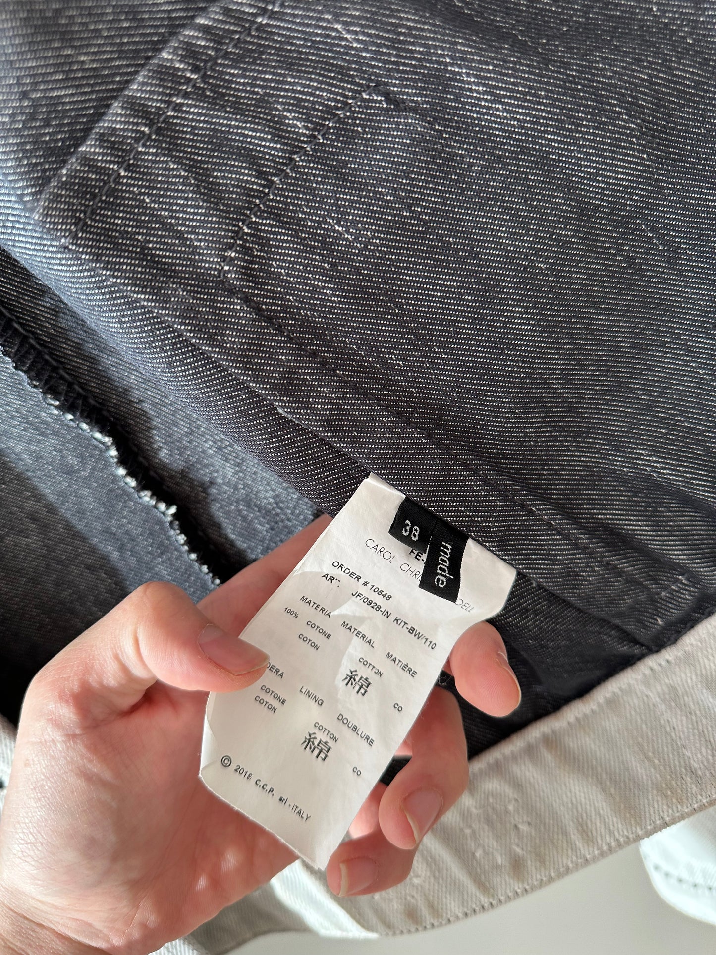 Carol Christian Poell Denim Jacket