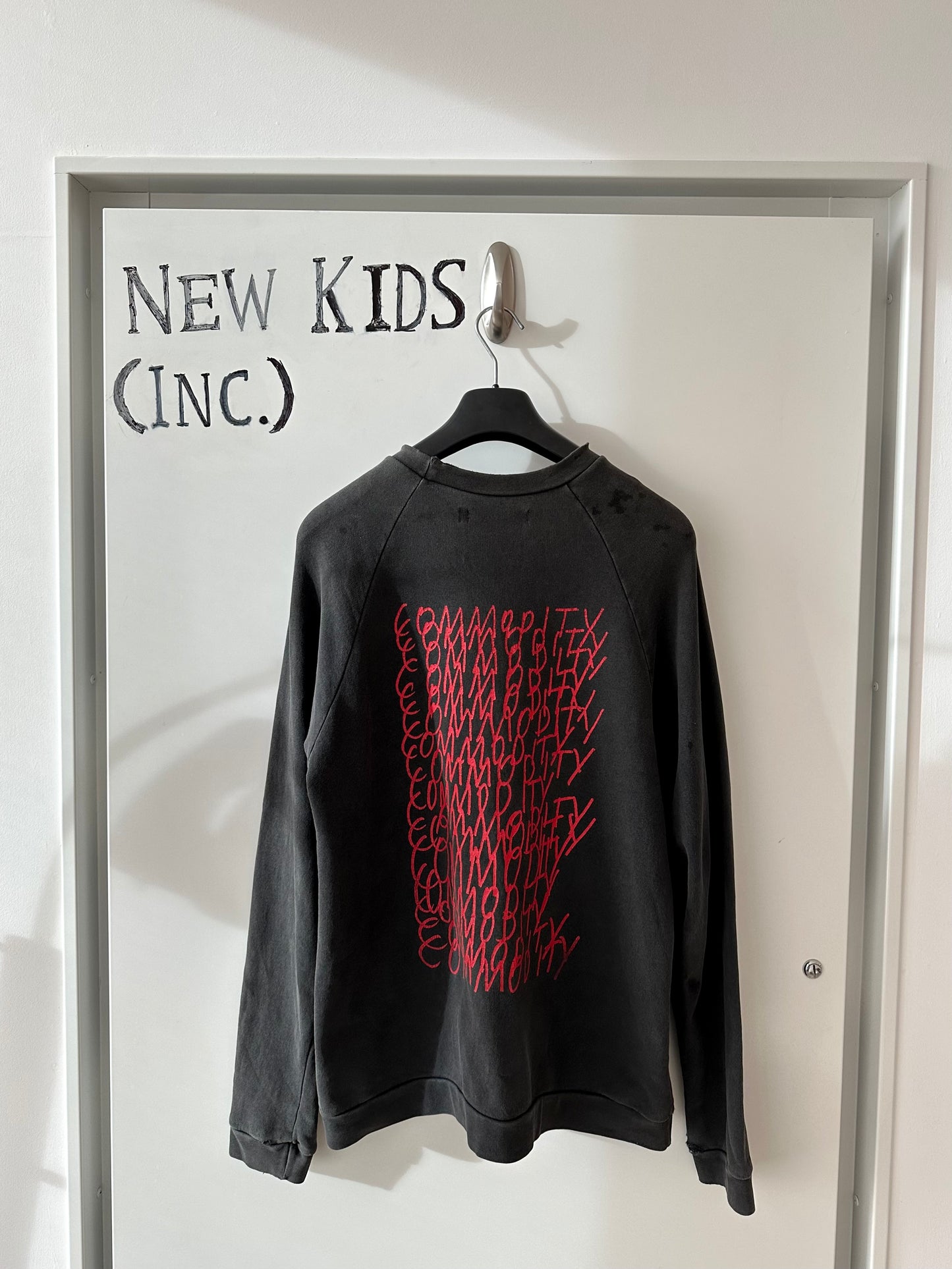 Raf Simons Consumed Commodity Crewneck
