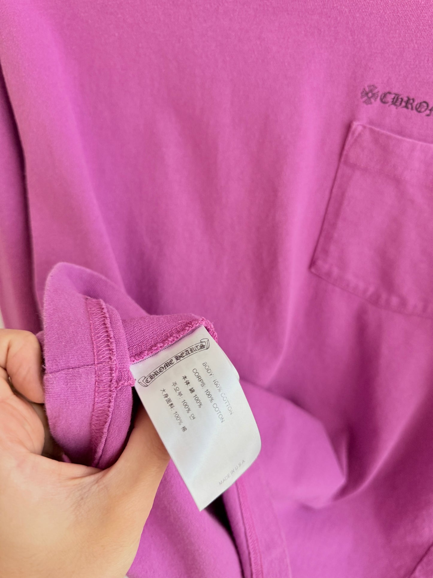 Chrome Hearts Matty boy Spider Web Long Slevees Shirt