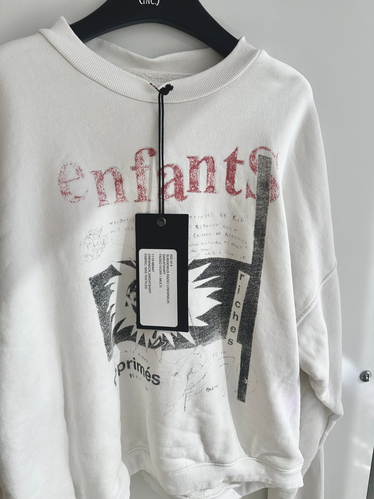 Enfants Riches Deprimes Subgenius Radio Crewneck