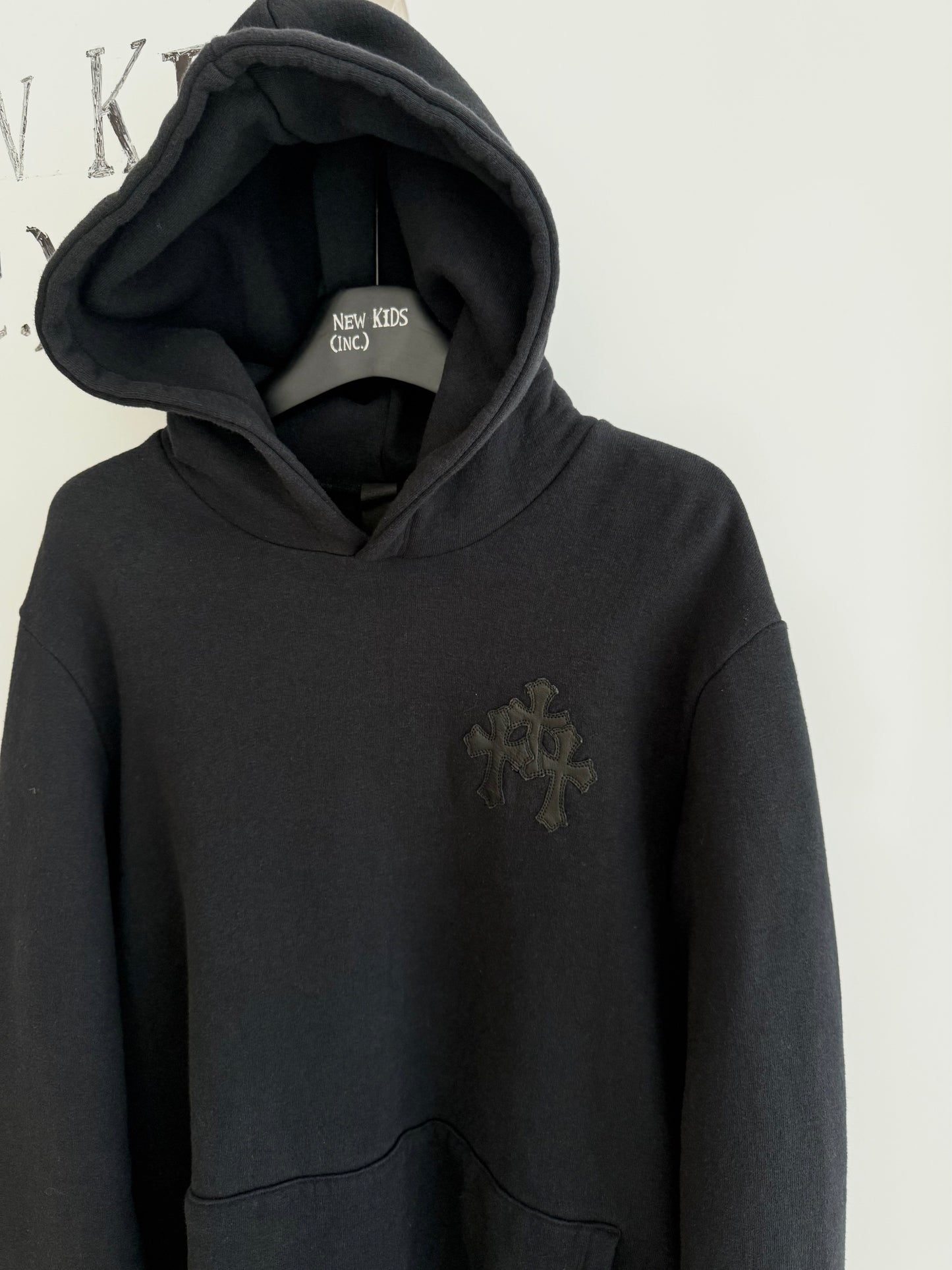 Chrome Hearts Triple Cross Patched Hoodie