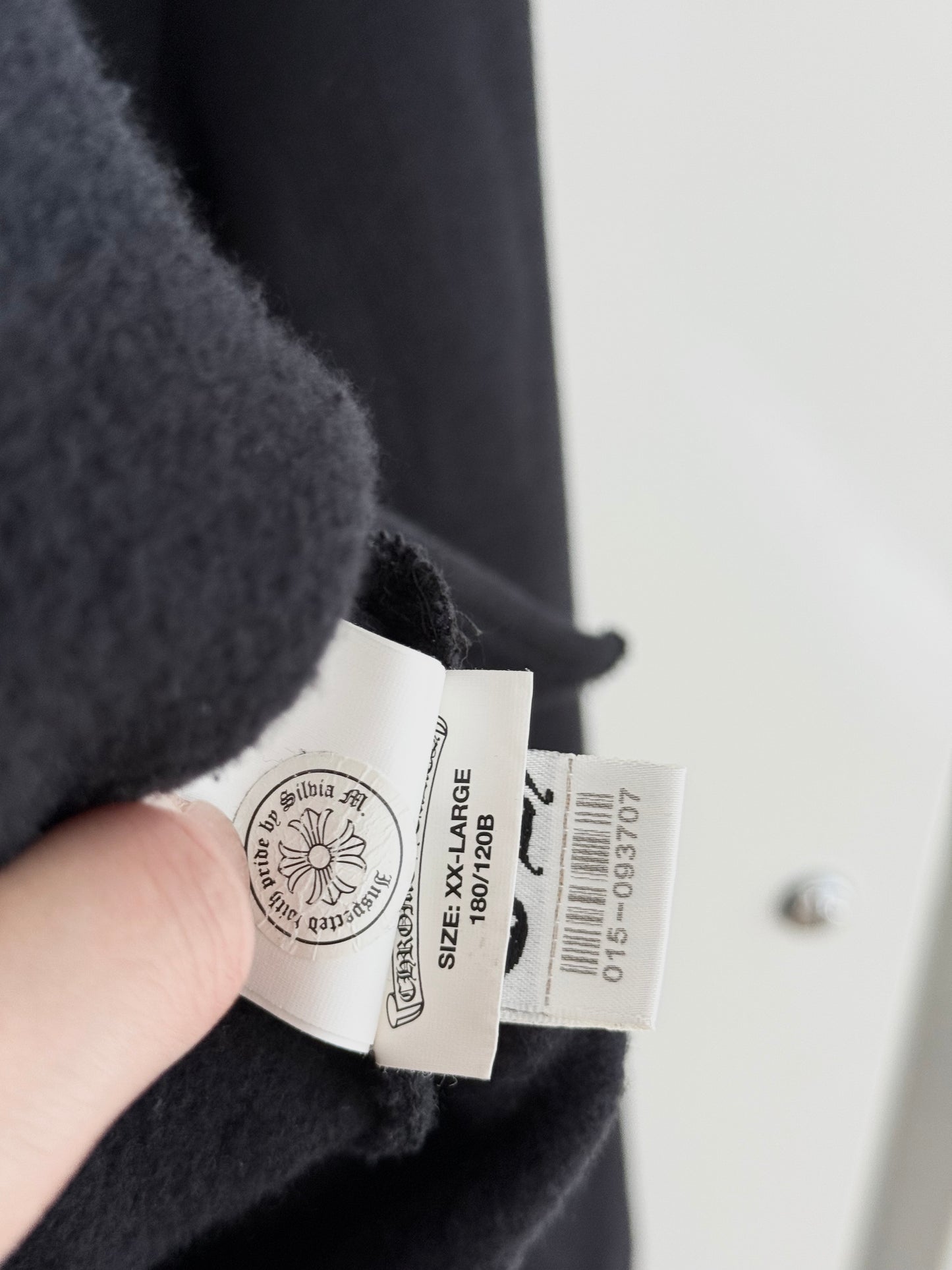 Chrome Hearts Triple Cross Patched Hoodie
