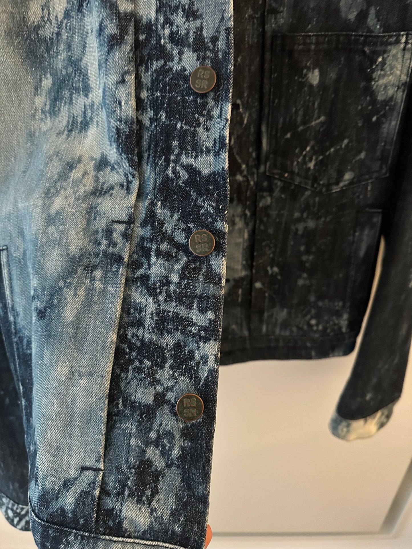 Raf Simons x Sterling Ruby Blue Denim Jacket