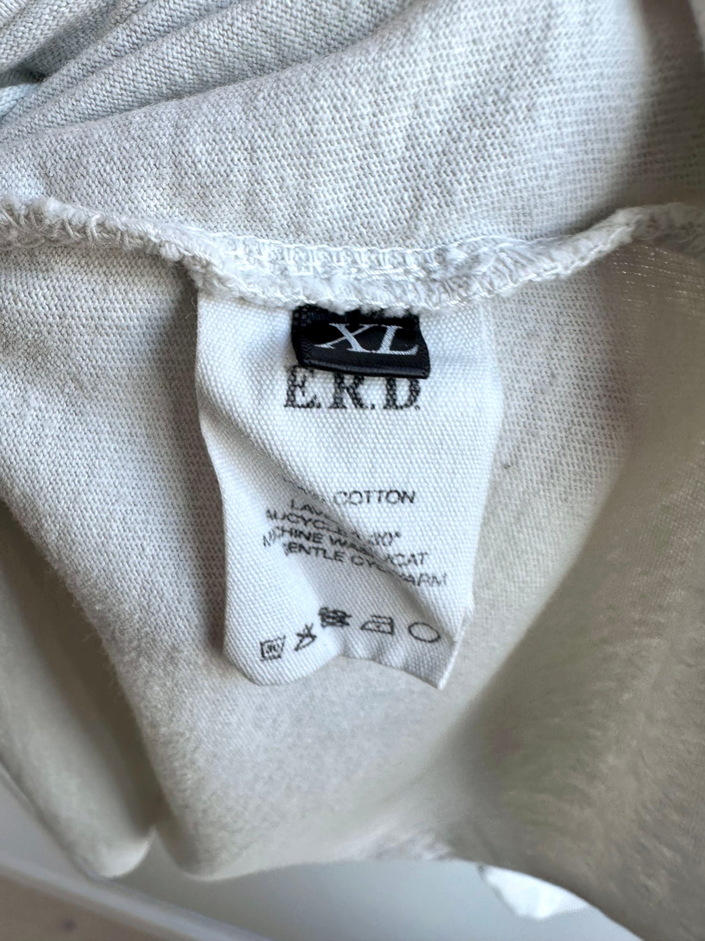Enfants Riches Deprimes TV Static Slogan Long Sleeve Shirt