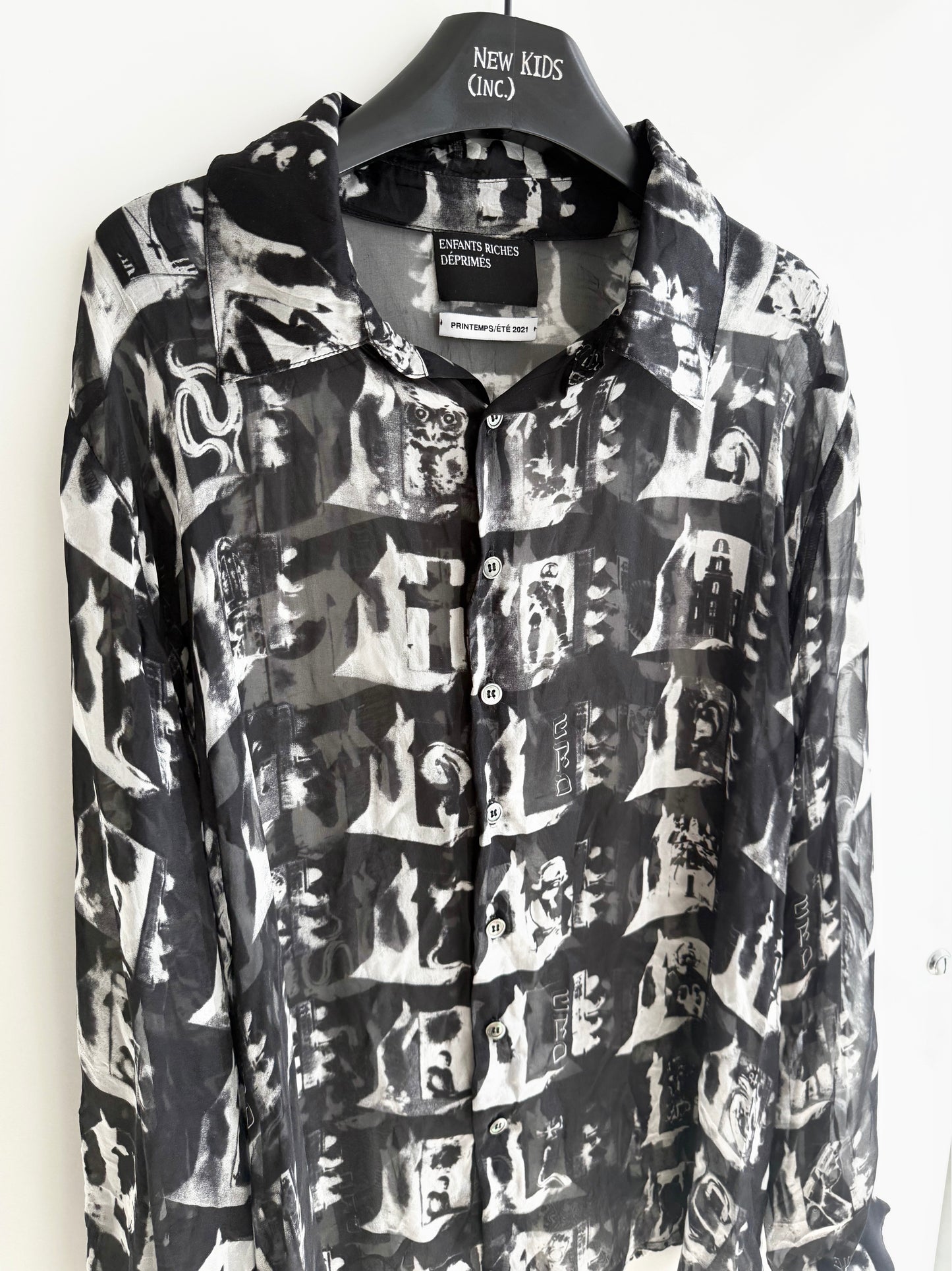 Enfants Riches Deprimes Sudden Death In 1976 Chemise Longue Shirt