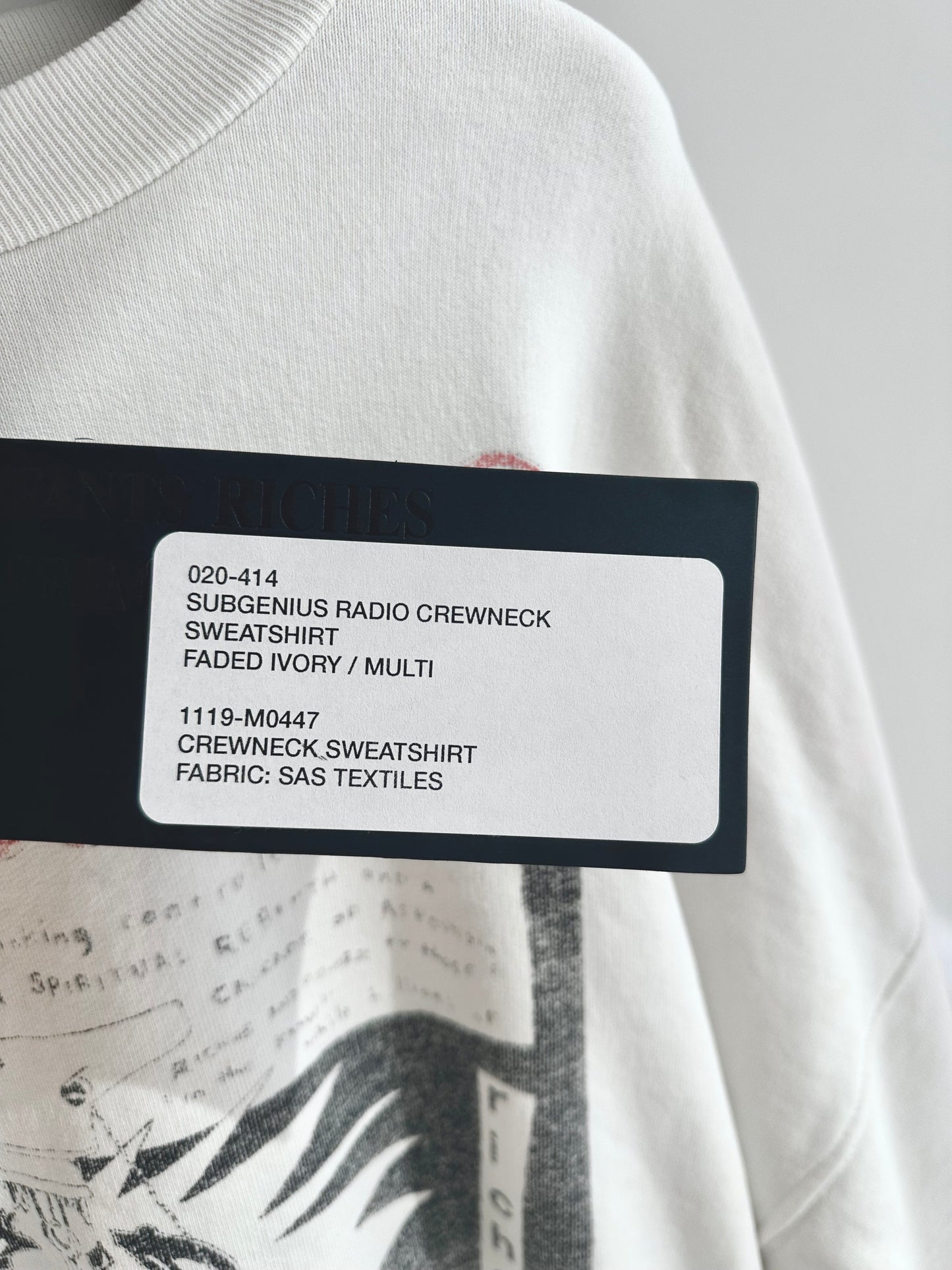 Enfants Riches Deprimes Subgenius Radio Crewneck