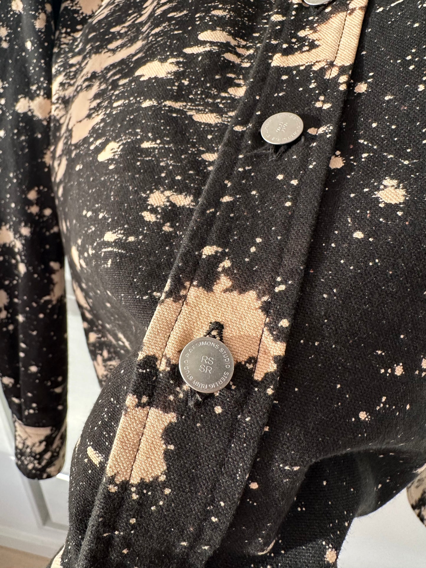 Raf Simons x Sterling Ruby Gold Denim Jacket