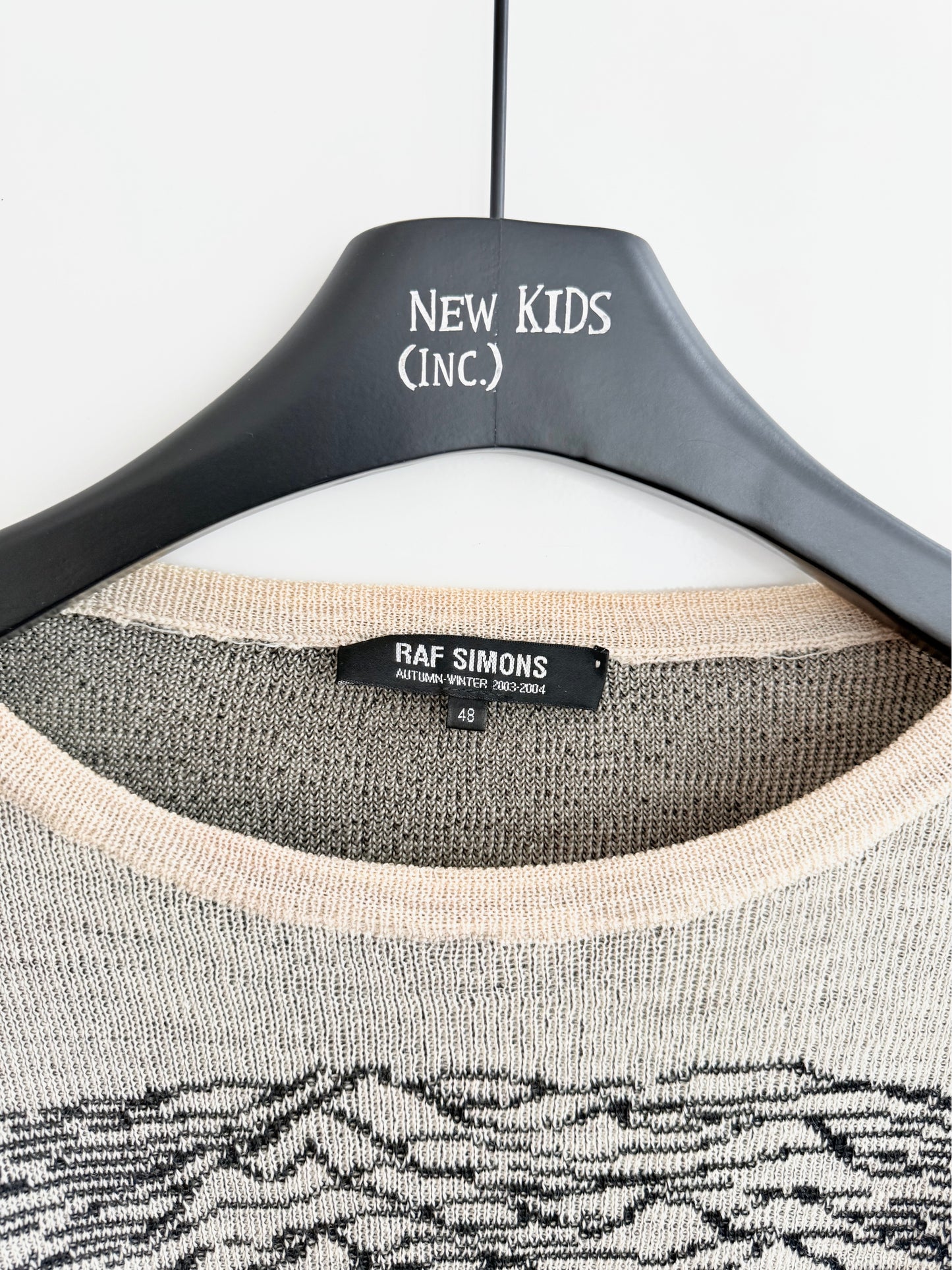 Raf Simons Closer Unknown Pleasures Sweater