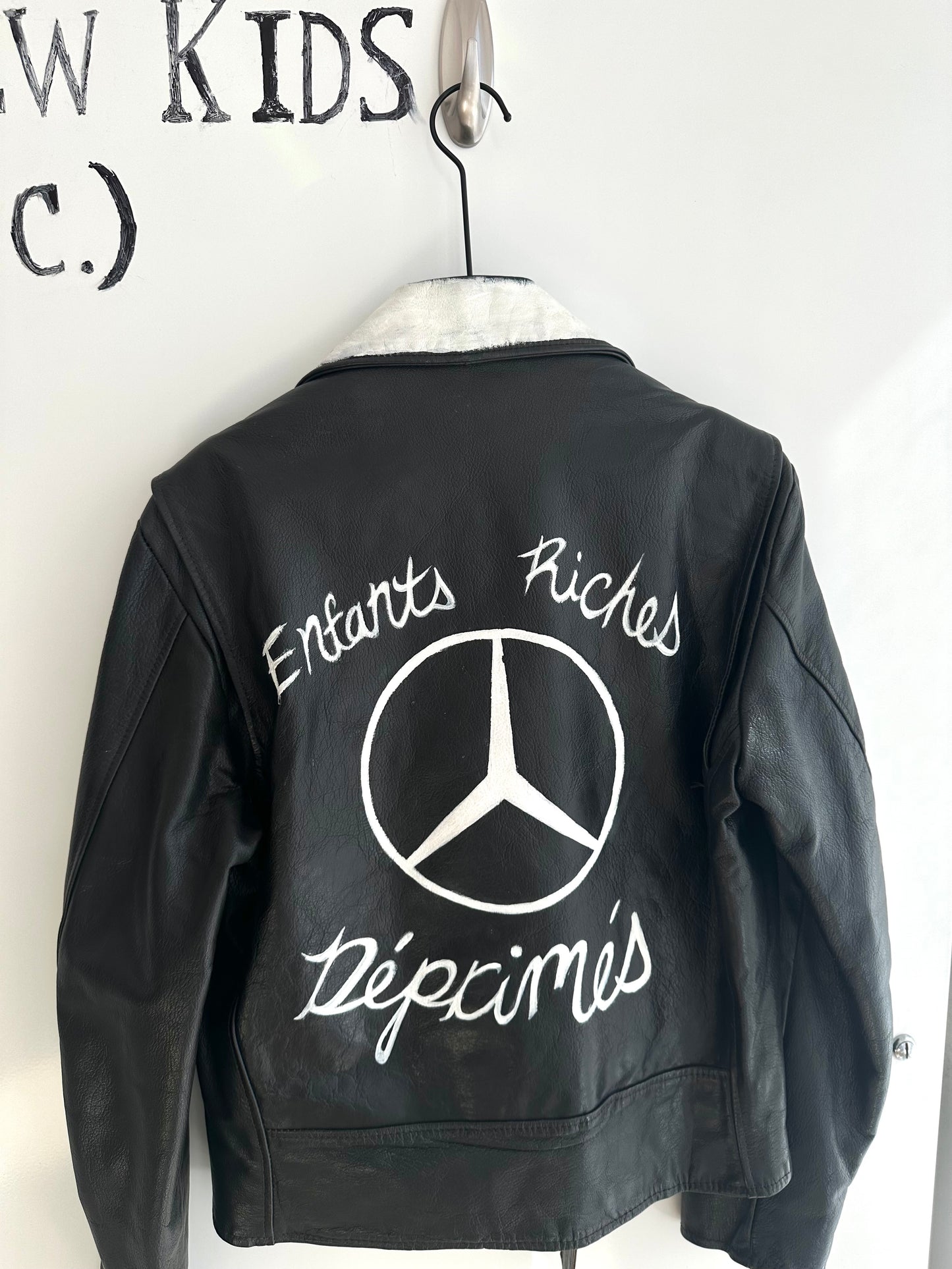 Enfants Riches Deprimes Mercedes Benz Biker Jacket