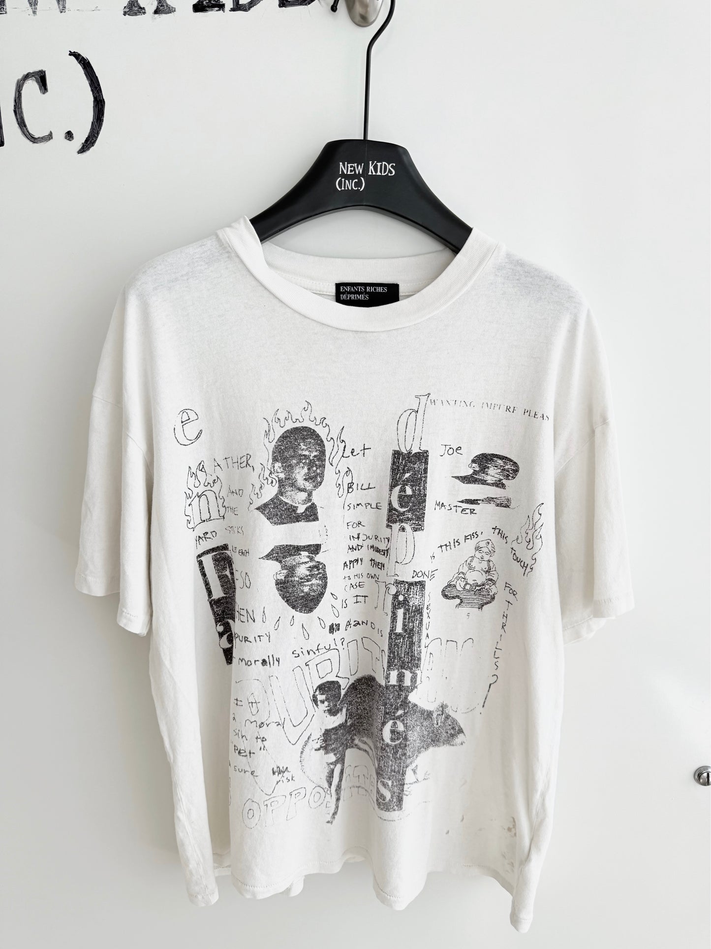 Enfants Riches Deprimes Burning T Shirt