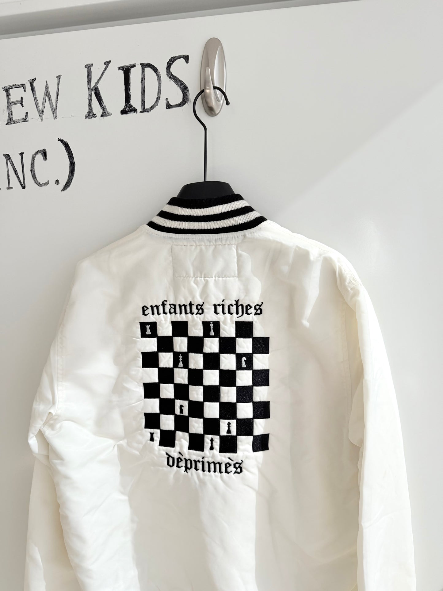 Enfants Riches Deprimes OG Chessboard Bomber Jacket